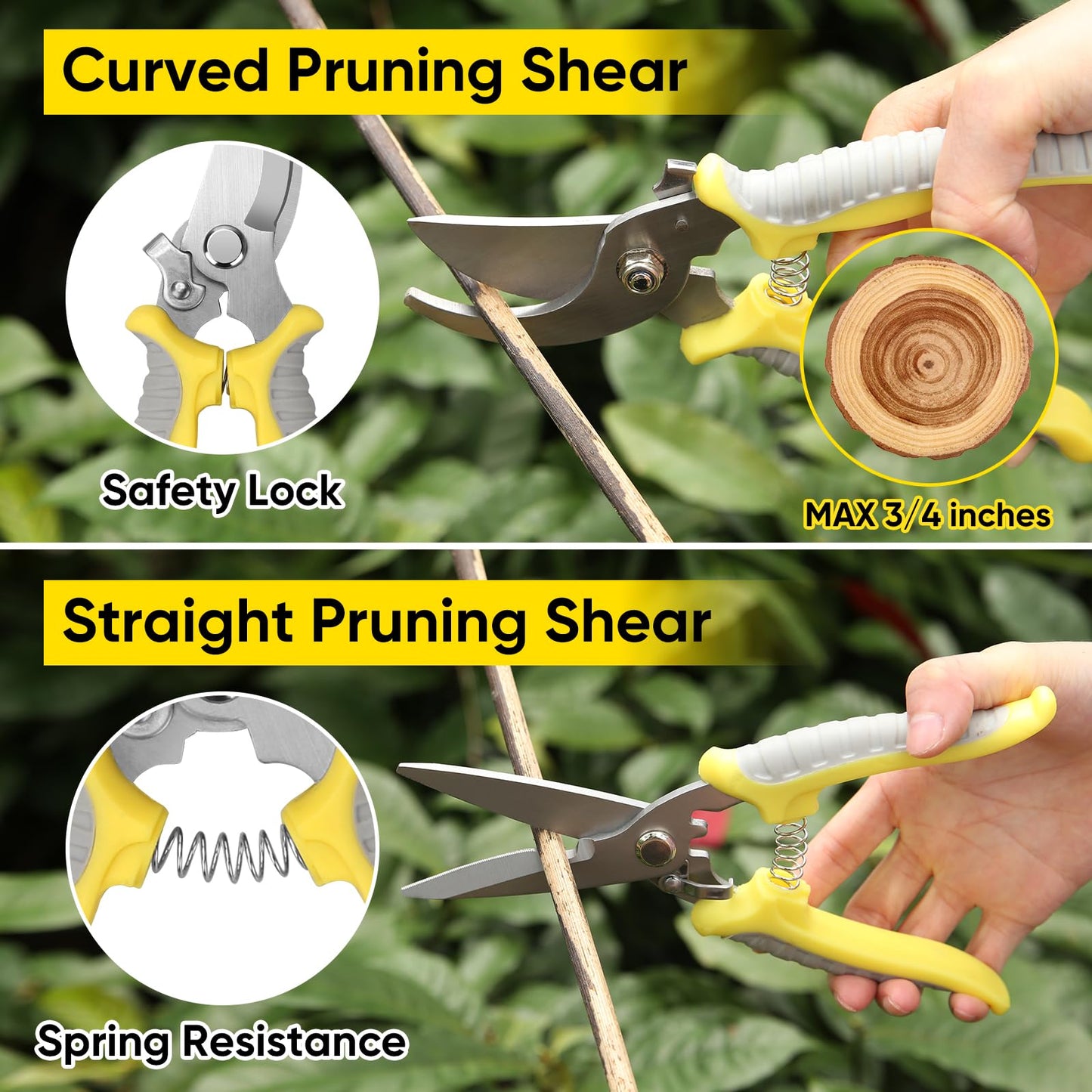 Blumway Garden Tool Sets, 10 Piece Stainless Steel Heavy Duty DIY Gardening Tool Set, for Planting Gardening Use with Carry Bag Gloves, Ideal Garden Gifts for Women Men (Gray)