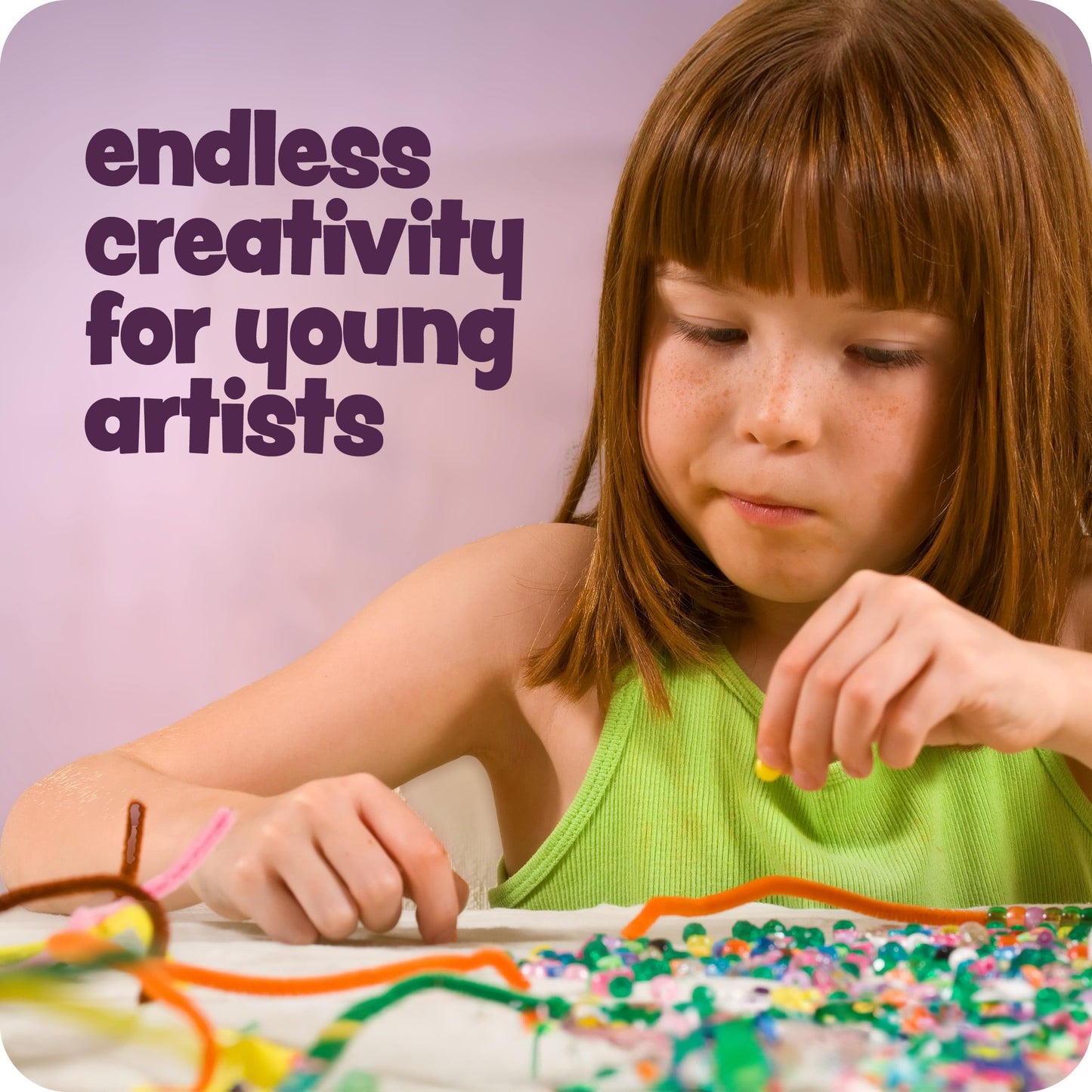 Arts and Craft Kit Vault - 1000+ Piece Crafts Kit Library in a Box for Kids Ages 8 9 10 11 & 12 Year Old Girls & Boys - Crafting Supplies Set Kits - Gift Ideas for Preschool Kids Project Activity