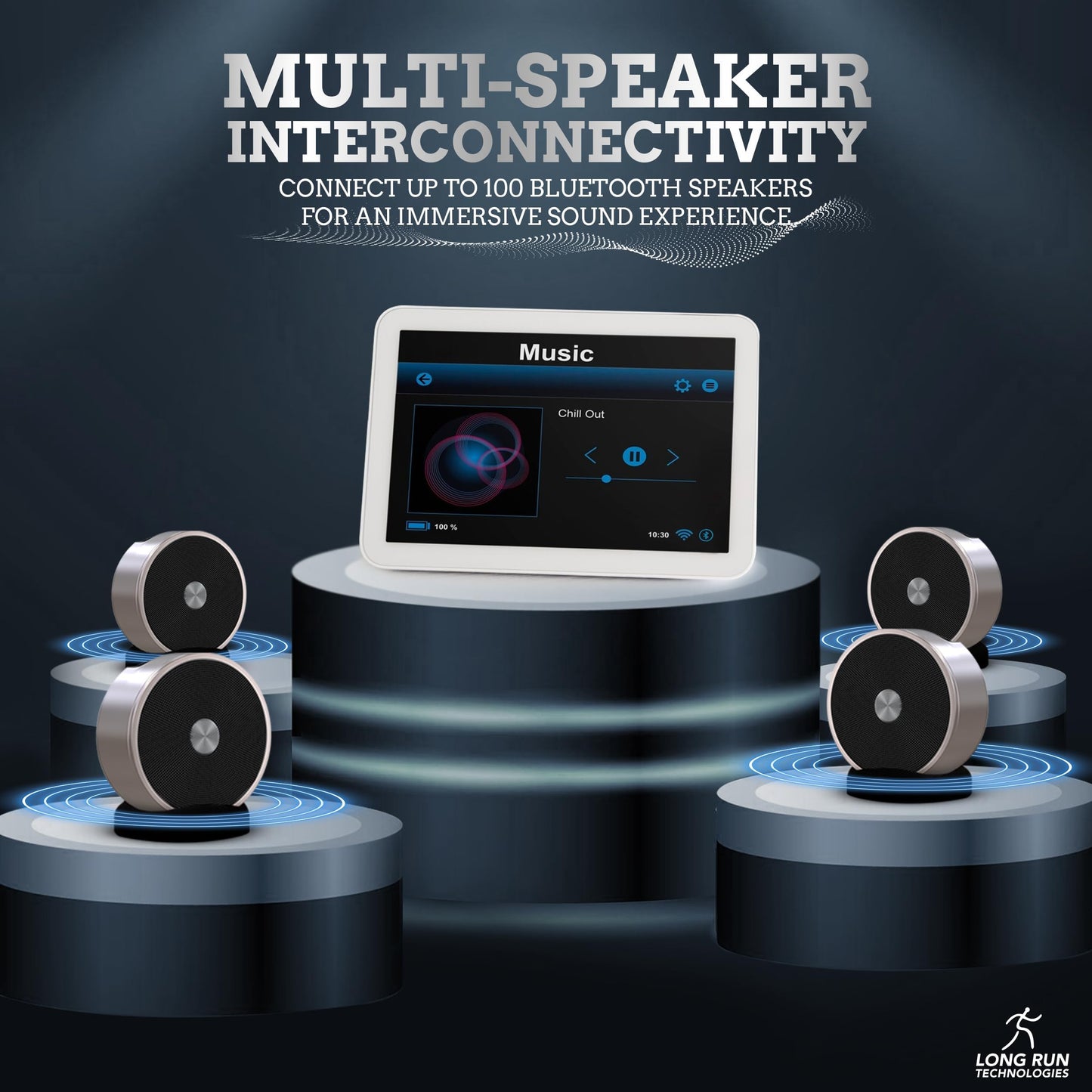 Stereo Bluetooth Speakers - Wireless Computer Speaker for Desktop Laptop PC for Boys & Girls Sister Brother Mom & Dad - Bluetooth Stereo Speakers Home Theater Gaming Rose Gold