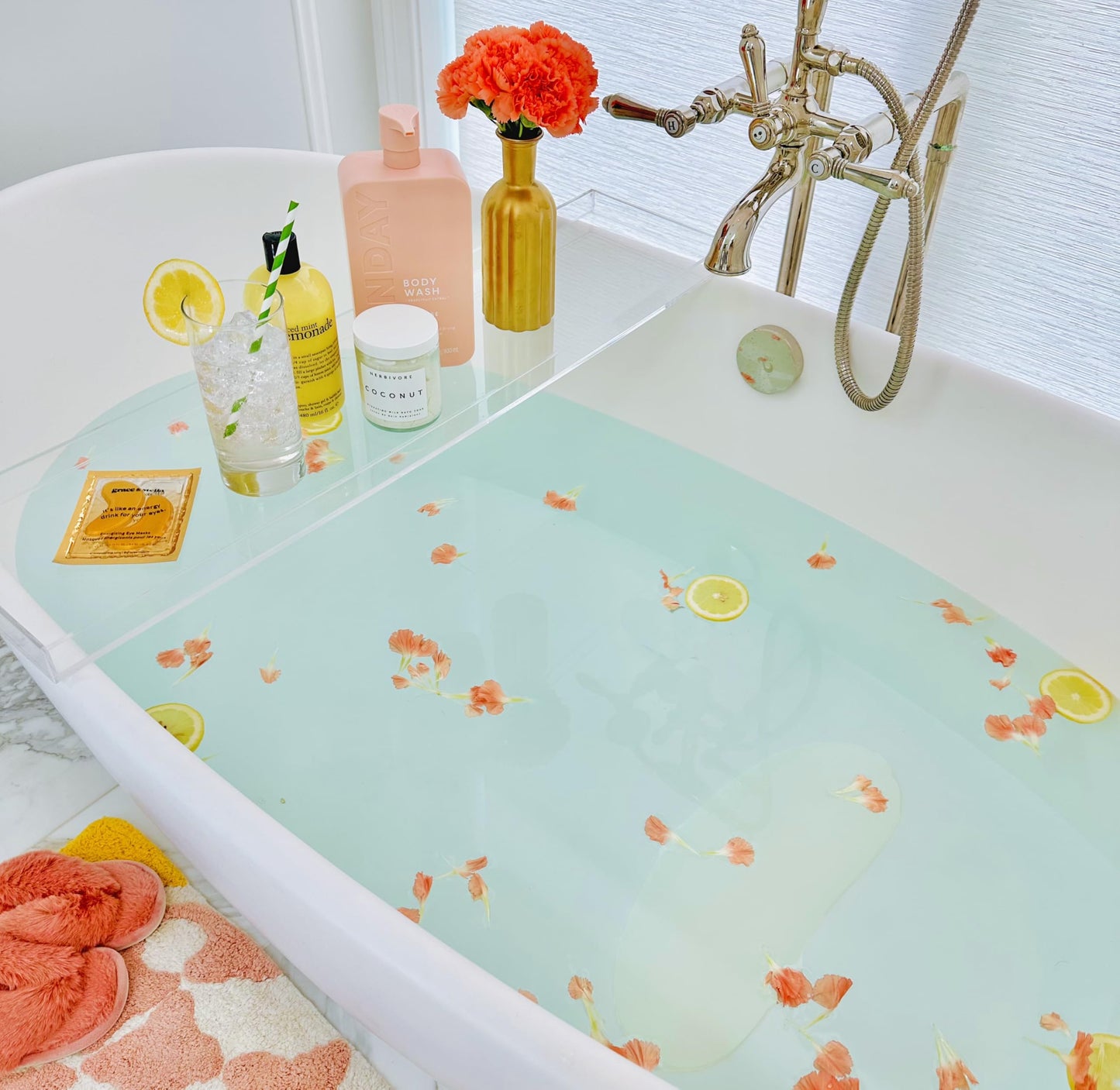 Bath Bean (Frosted Glass)