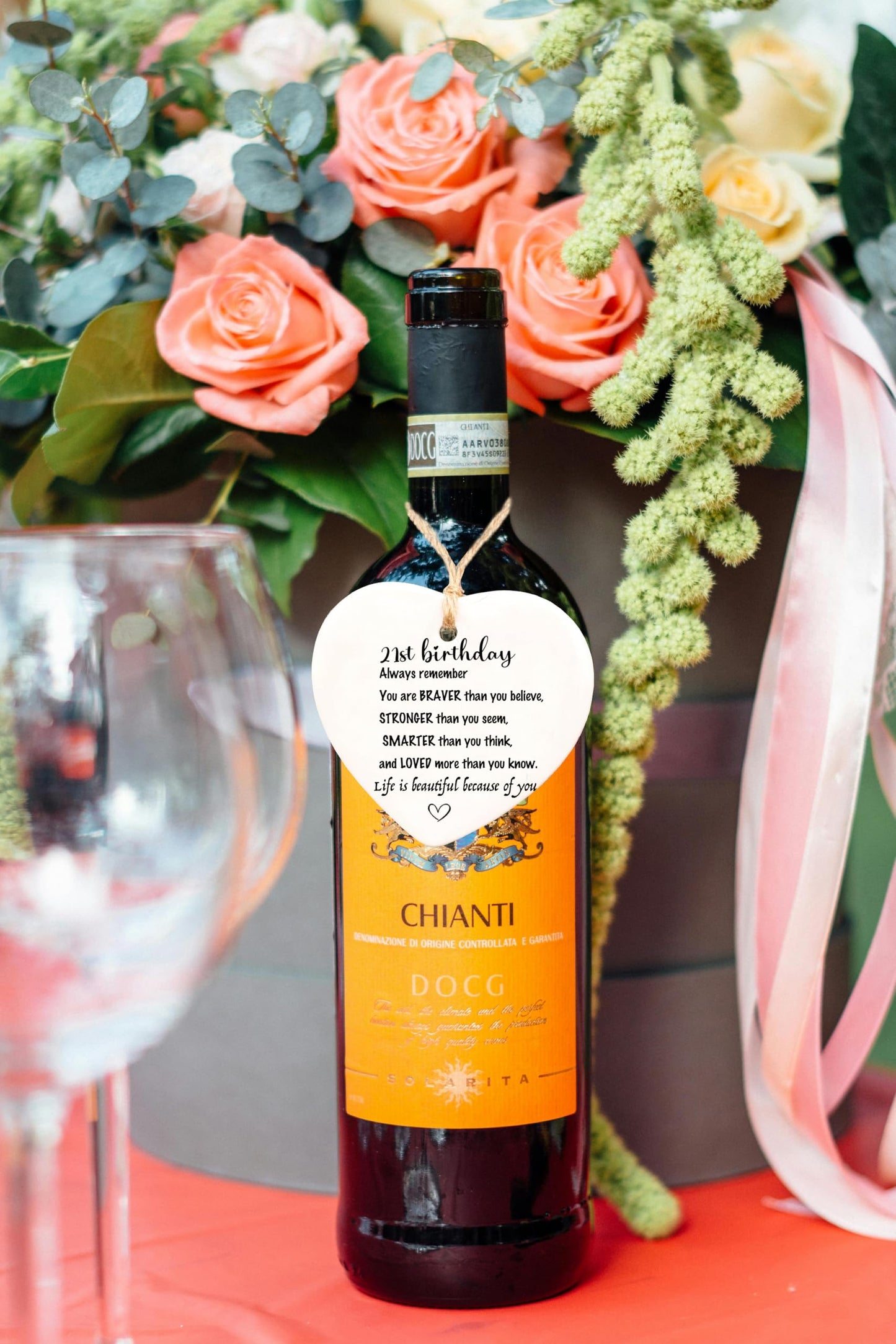 Carselage 21st Birthday Gifts for Her, Unique 21 Years Old Crystal Gifts Basket Decorations for Women, Friends, Younger Sister, Daughters, BFF, Granddaughters