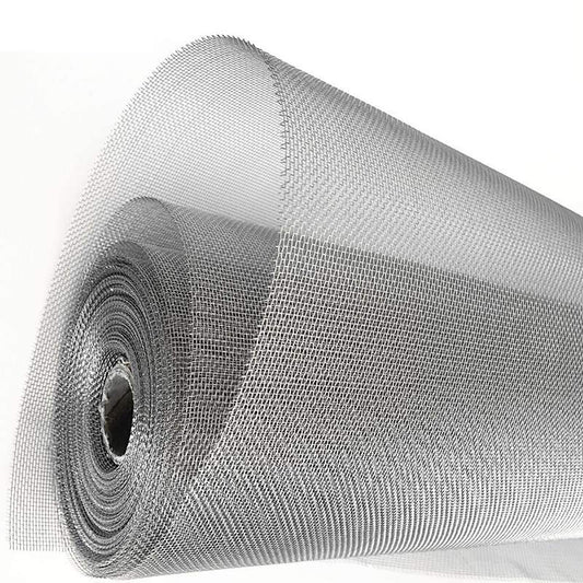 304 Stainless Steel Woven Wire Mesh, Wire Mesh Window Screen Mesh, Prevent Mouse Mice Snakes Hornets Rodents Entering,Easy to Cut and Install,120X300CM47X118INCH