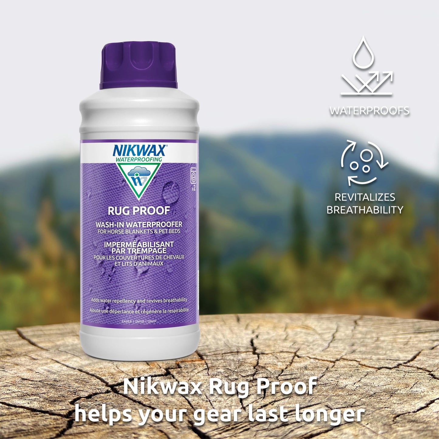 Nikwax Rug Proof, 33.8 fl. oz