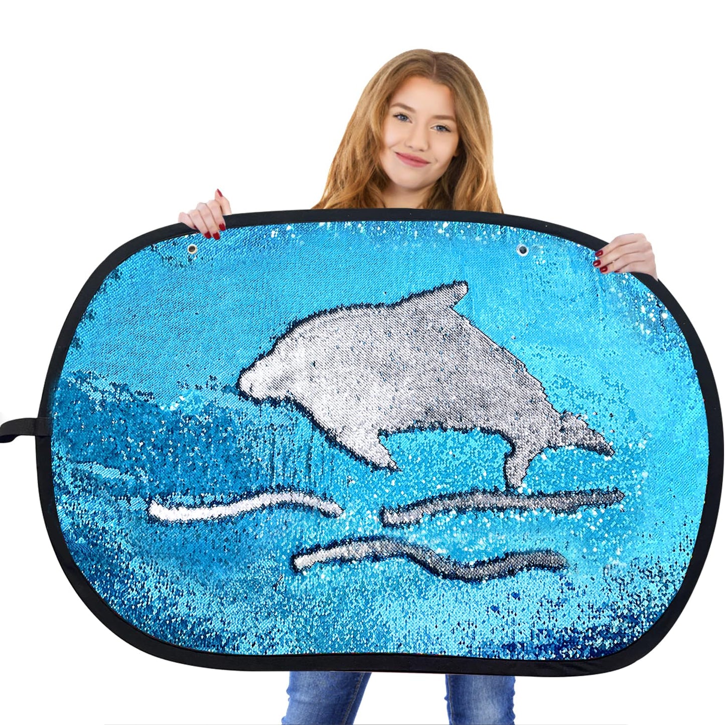 Sequin Fabric,Flip Sequins Glitter Wall, Graffiti Fun, Home Activity and Autism Therapeutic Use