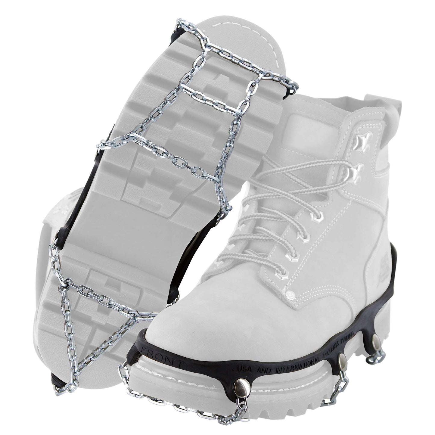 Yaktrax Traction Chains for Walking on Ice and Snow (1 Pair), Medium