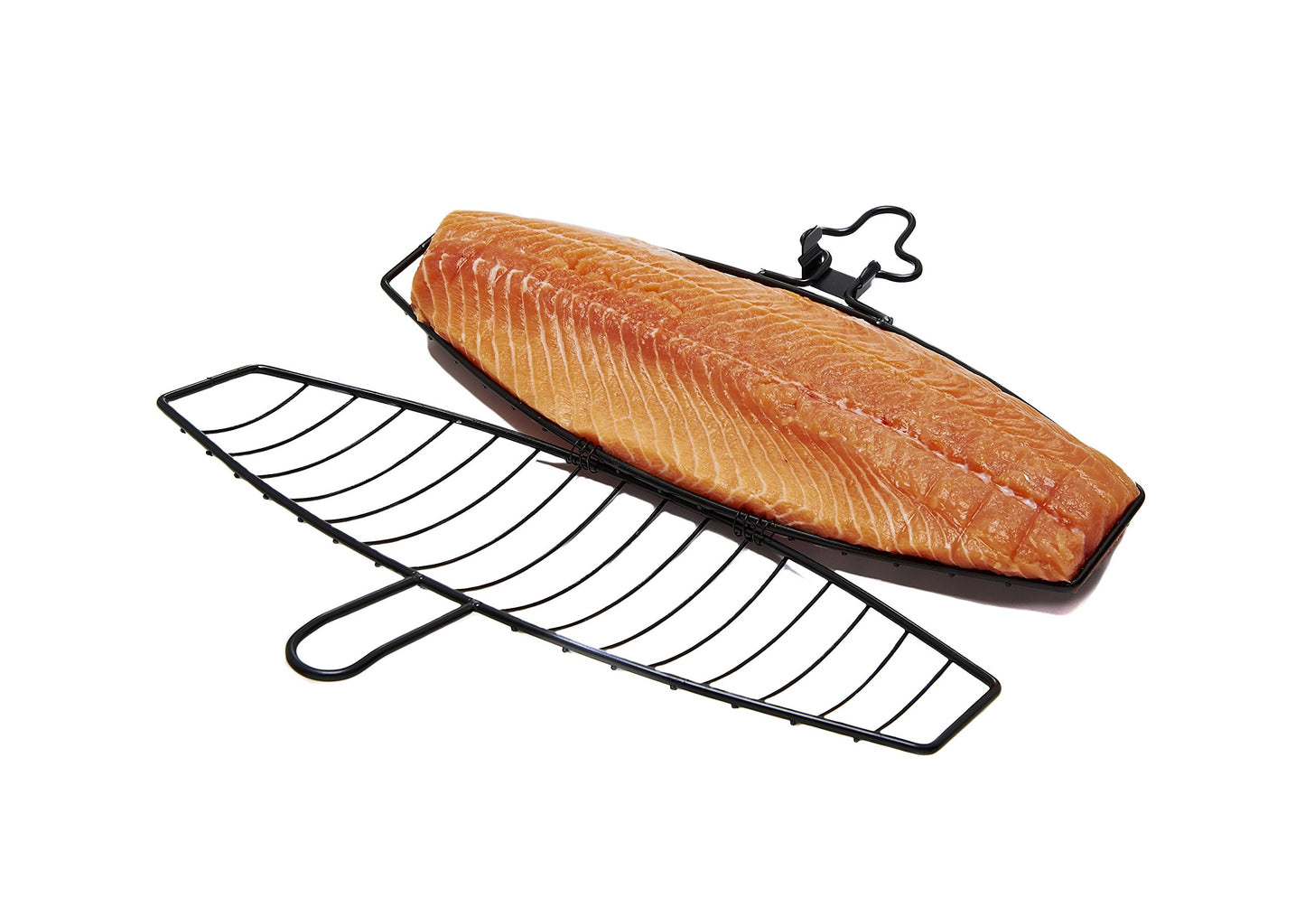 GrillPro 21015 Fish Basket with Detachable Handle