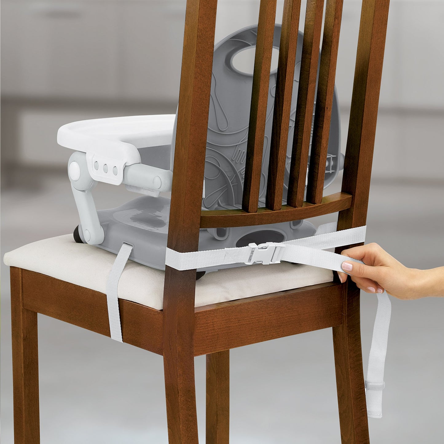 Chicco Pocketsnack Booster Seat, Grey