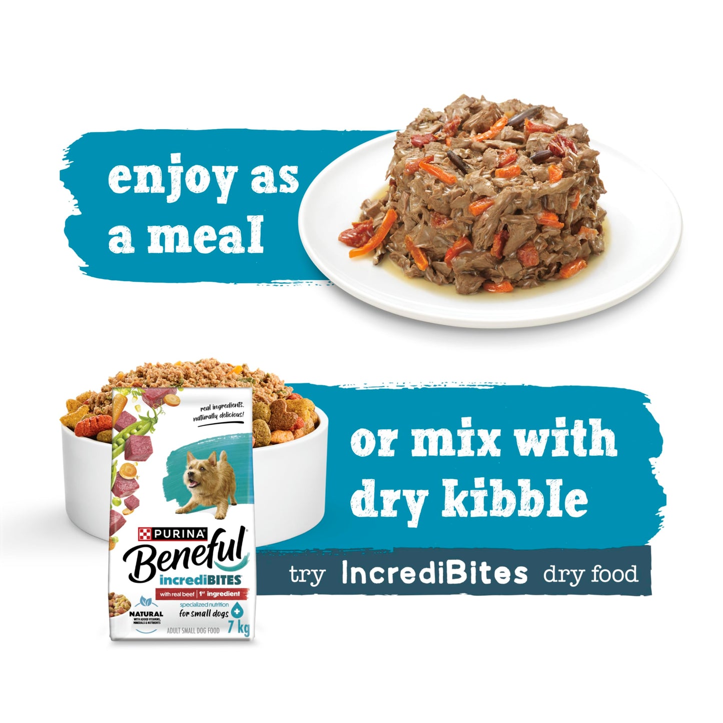 Beneful Incredibites Wet Dog Food, in Gravy with Real Beef - 85 g Can (24 Pack)