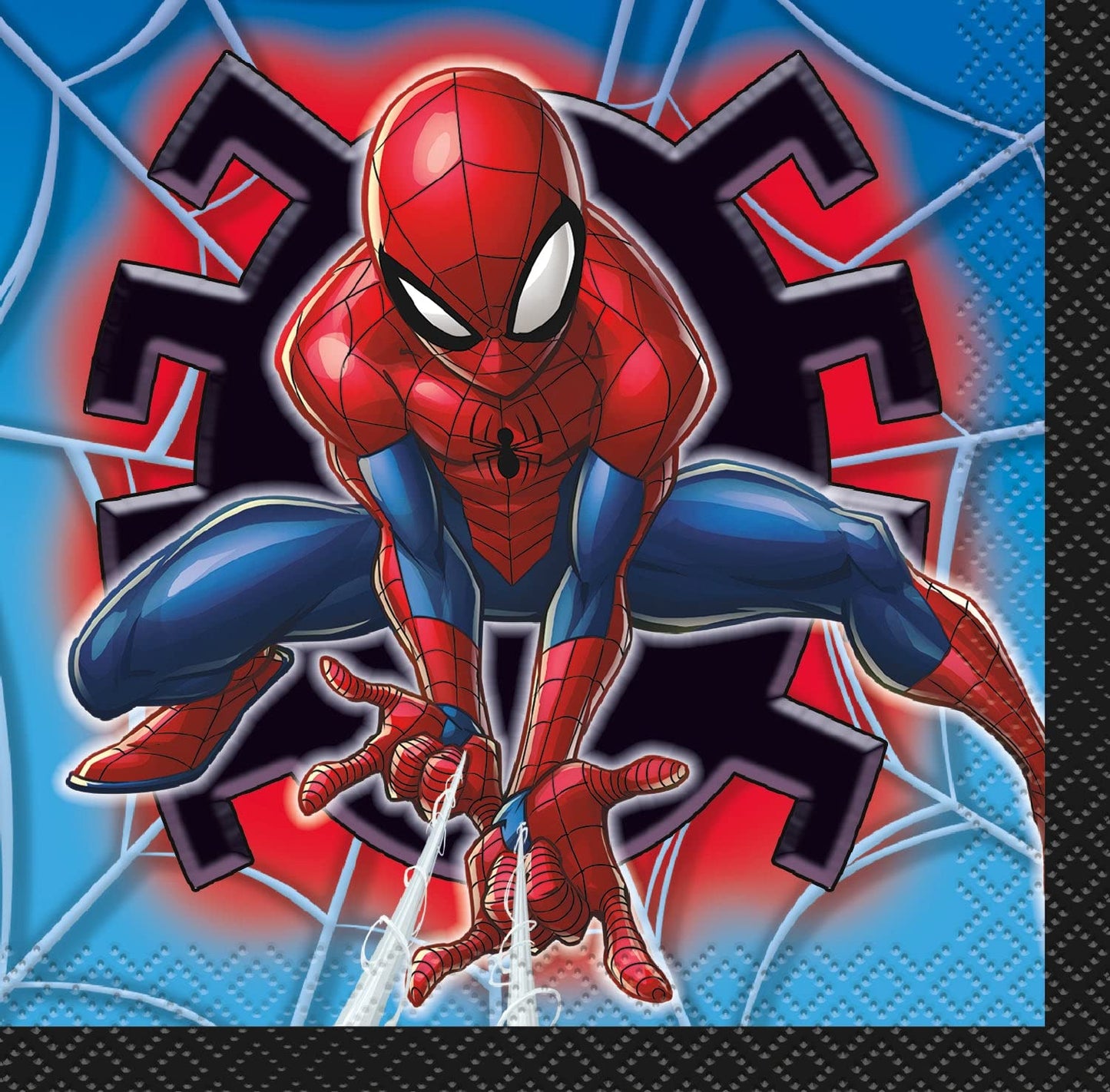 Spider-Man Party Supplies Bundle | Official Licensed Tableware Set with Plates, Cups, Napkins, and Tablecloth | Ultimate Kids Birthday Party Kit for Boys, Girls, and Superhero Fans