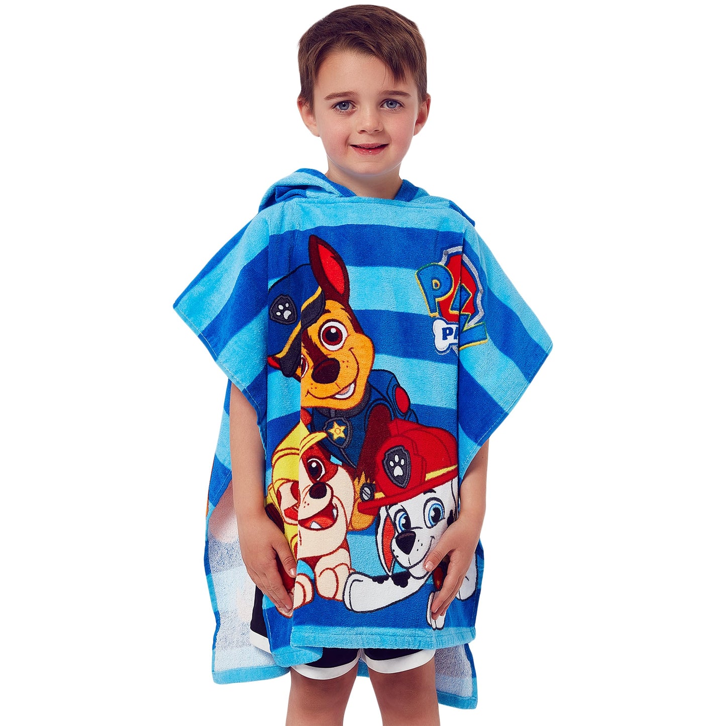 Paw Patrol Boys Hooded Towel Poncho One Size