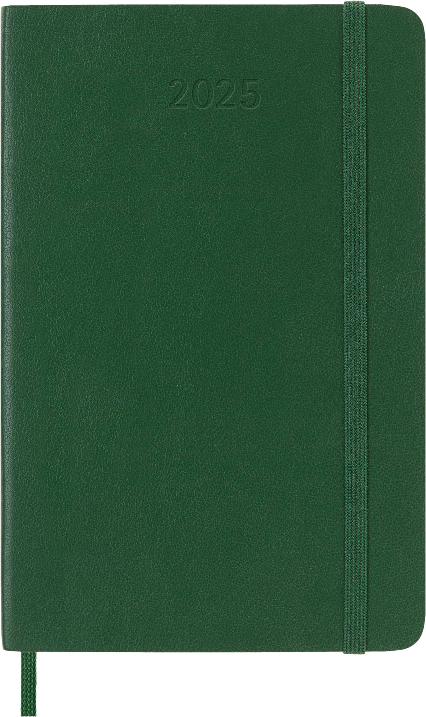 Moleskine Classic 12 Month 2025 Daily Planner, Soft Cover, Pocket (3.5" x 5.5"), Myrtle Green, 400 pages
