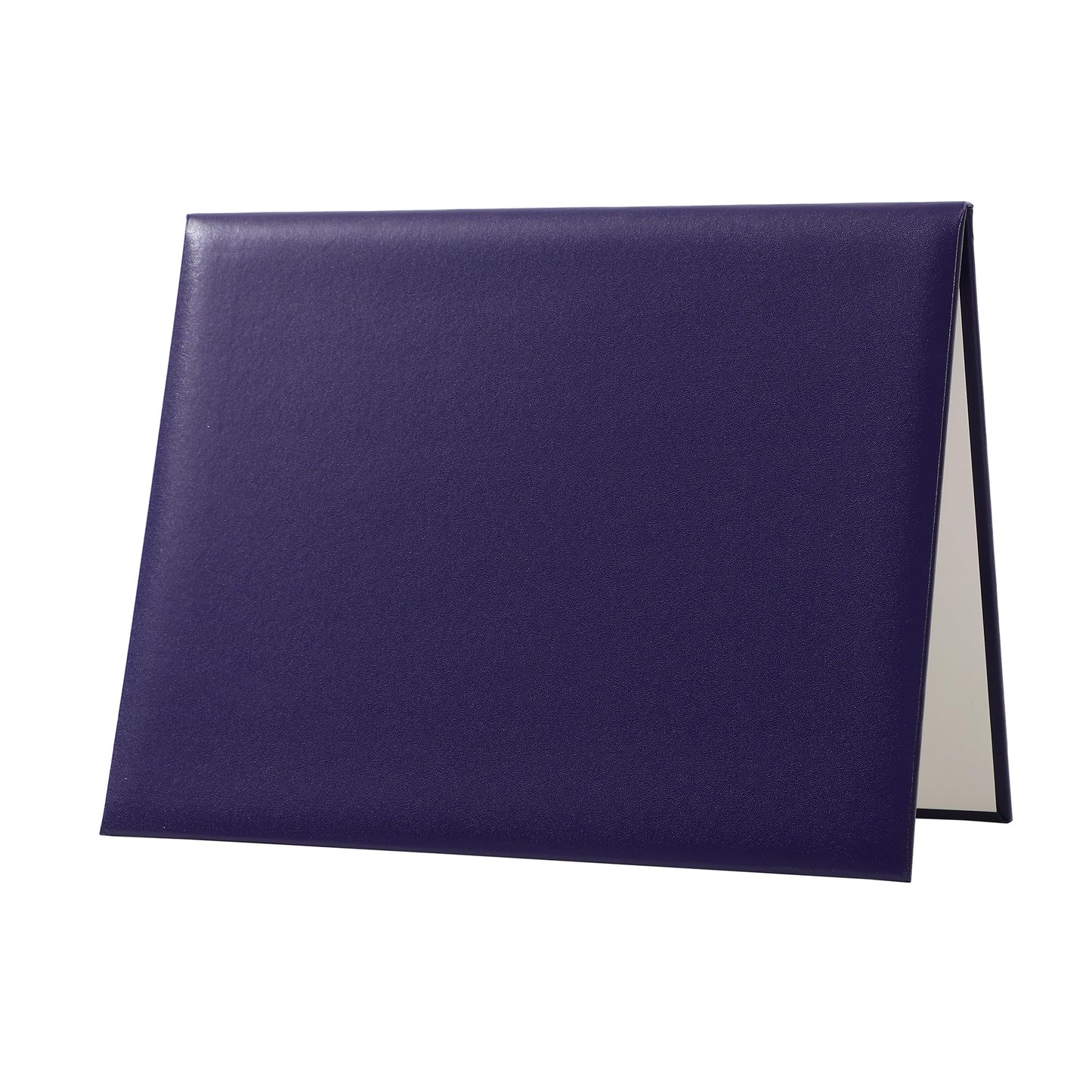 Gradwow 5 Pack Graduation Certificate Holders 8.5''x11'' Imprinted Diploma Covers PU Leather Document Cover for Adults (Purple, 8.5''x11'')