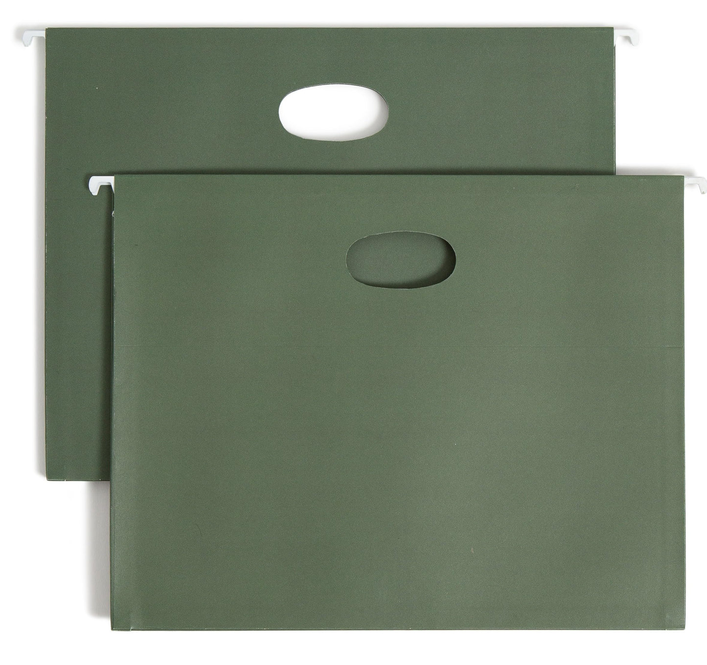 Smead Hanging Pockets, Letter Size, 3-1/2-Inch Expansion, Standard Green, 10 Per Box (64220)