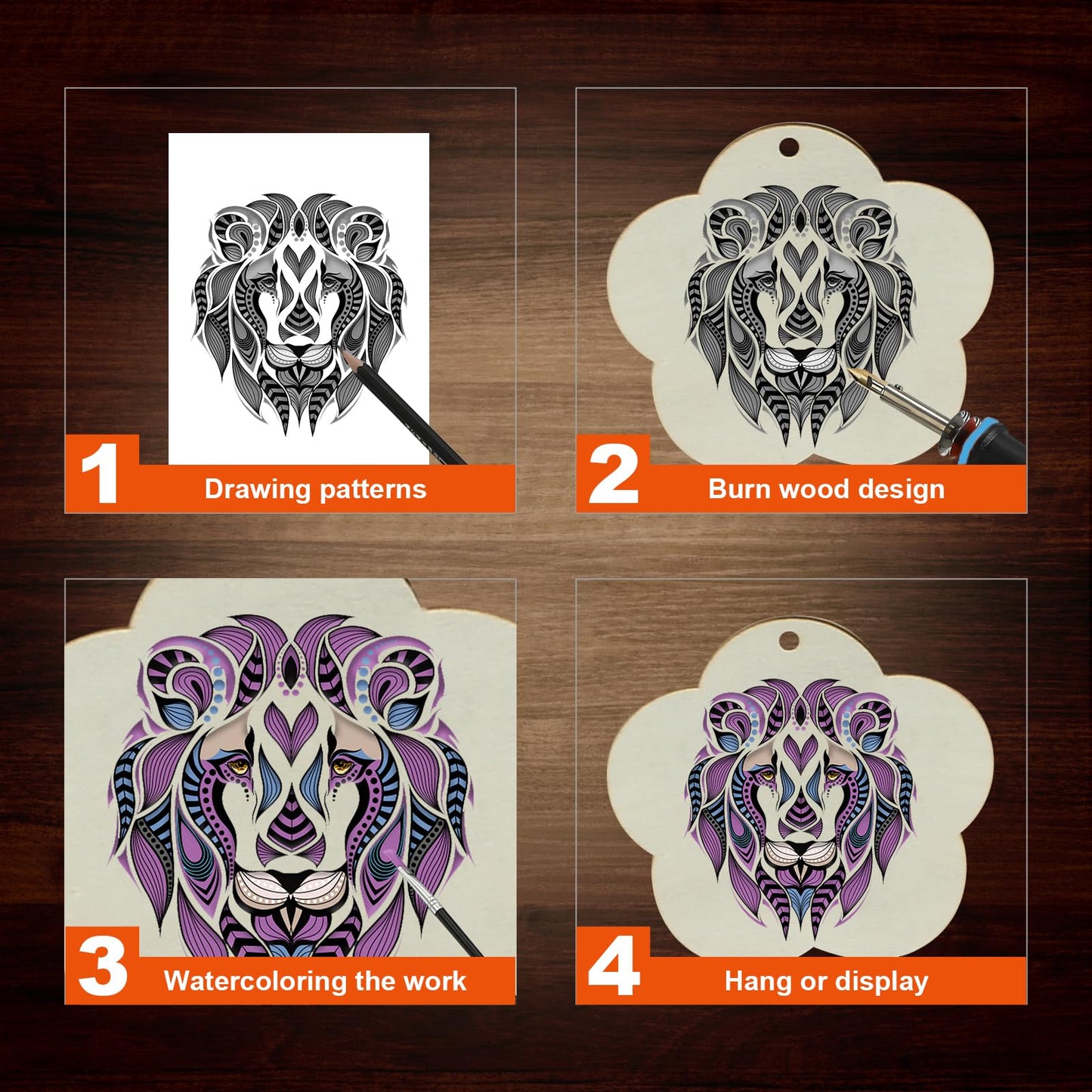 Gifts for Teen Boys or Girls, Cool Art Toys Gift Ideas for Teenage 11 12 13 14 16 18 Years Old, Wood Burning Kit Crafts