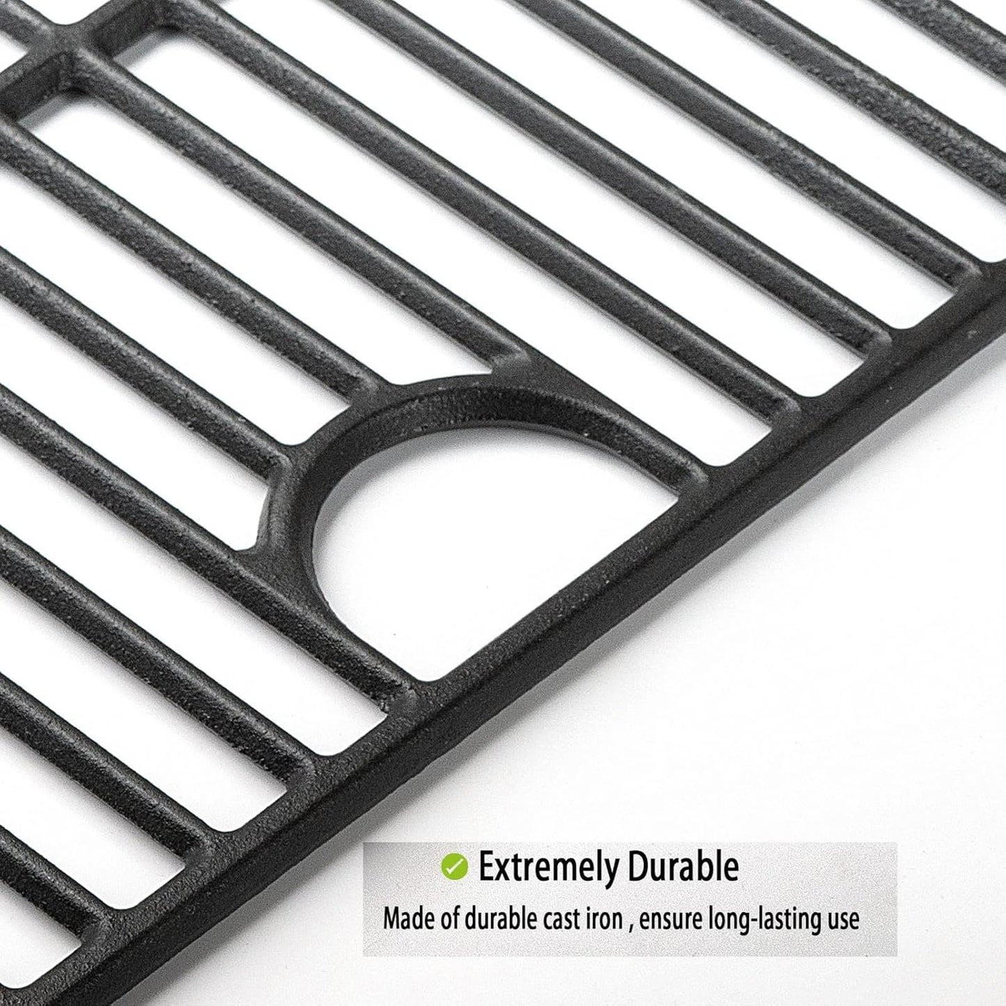 17inch Grill Grates for Nexgrill 4 Burner 720-0830H 720-0783E, 5 Burner 720-0888N 720-0888 720-0697, Charbroil 4 Burner 463241113 463449914, Kenmore 720-0670A Grids