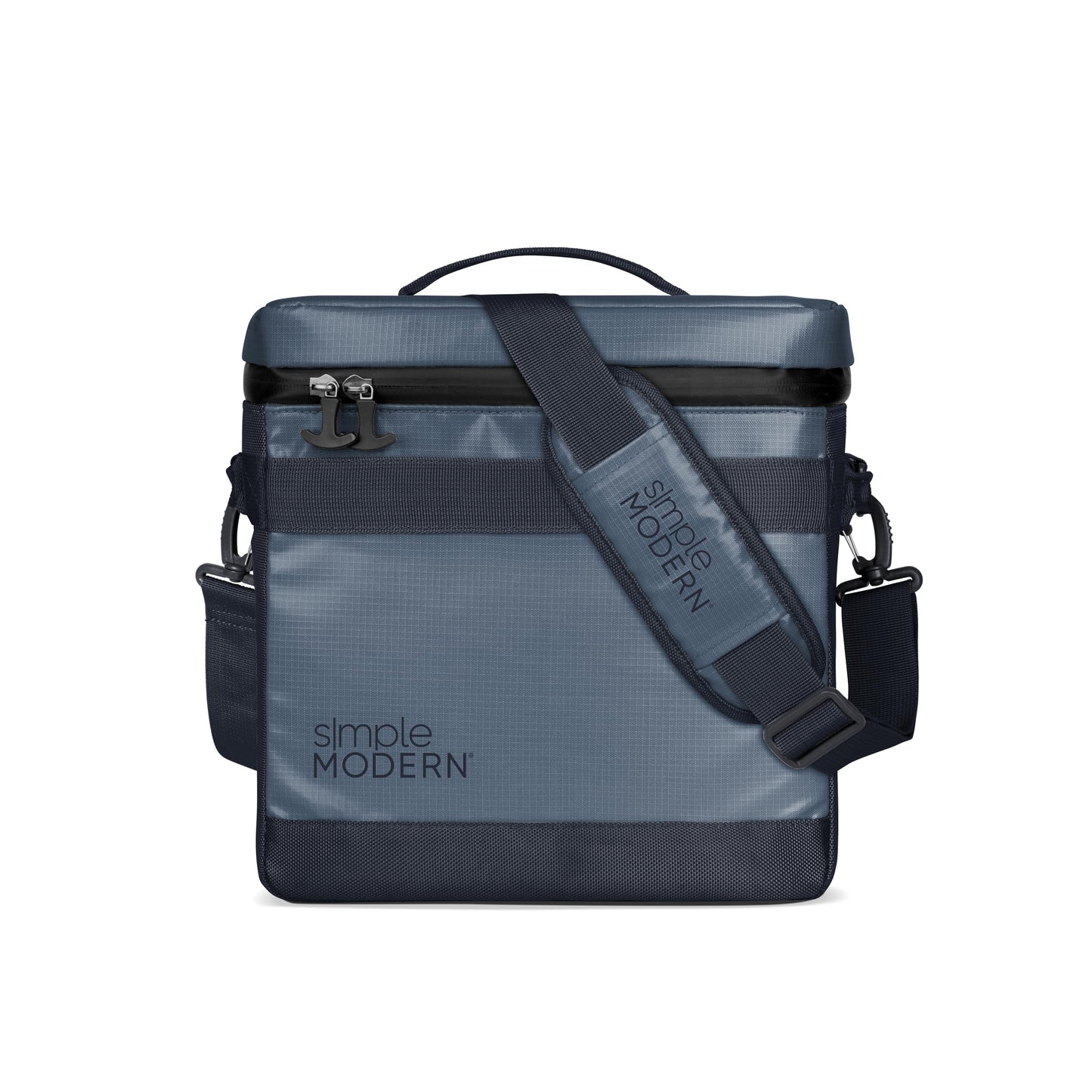 Simple Modern Day Cooler for 12 Cans | Soft Cooler Bag Insulated Ice Chest with Carrying Strap & Handle | Lunch Box for Travel, Camping, Work, Beach, Picnic, Game Day | 11 Liter | Navy
