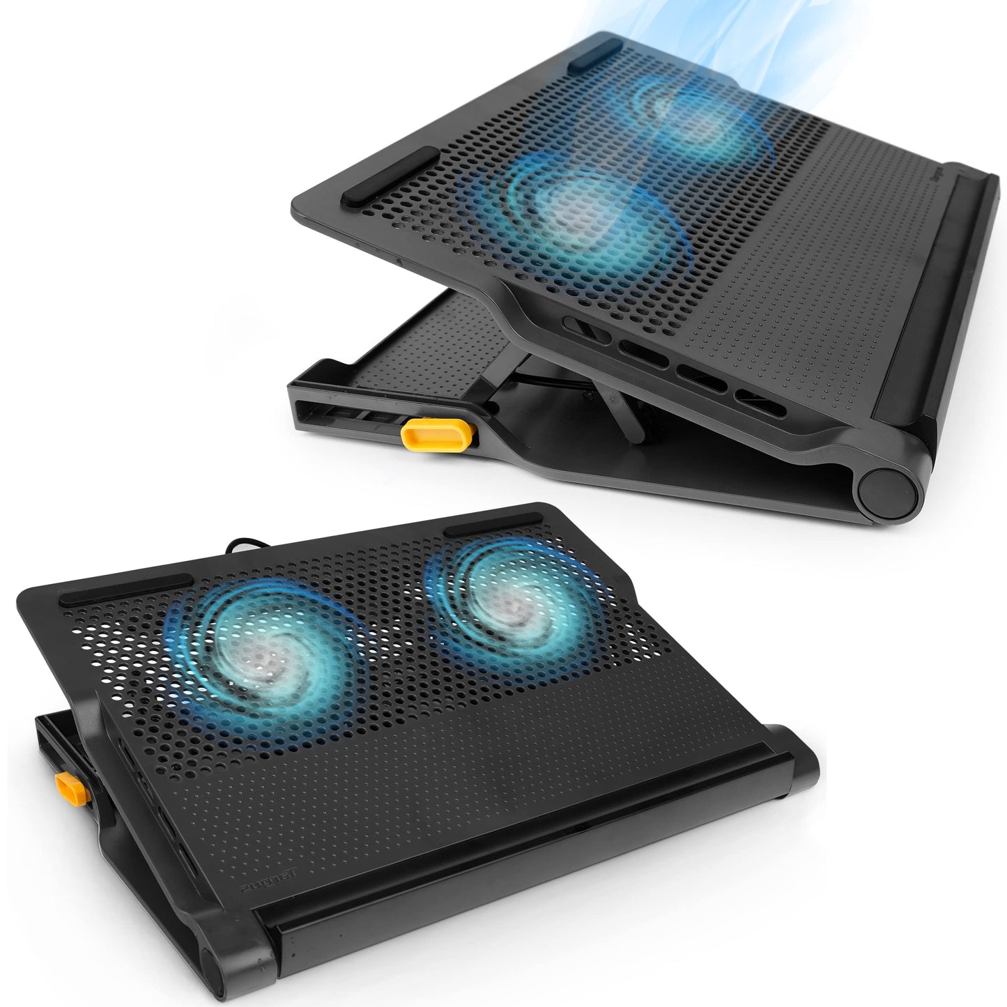 Targus Chill Hub and Chill Mat with 4-Port Hub for Laptops up to 17-Inch Black, (AWE81US)