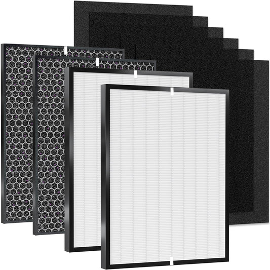 Amboseli 3000 Replacement Filters,2 Filter, 2 Activated Carbn and 6 Extra Carbn Pre-Filters