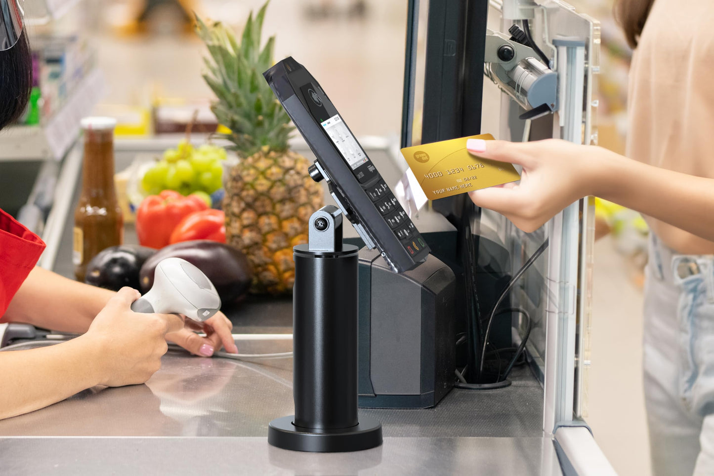 Ingenico Lane Rotating Stand - Mount Stand for Ingenico Lane/3000/5000/7000/8000 - (PAD-INGENDM)
