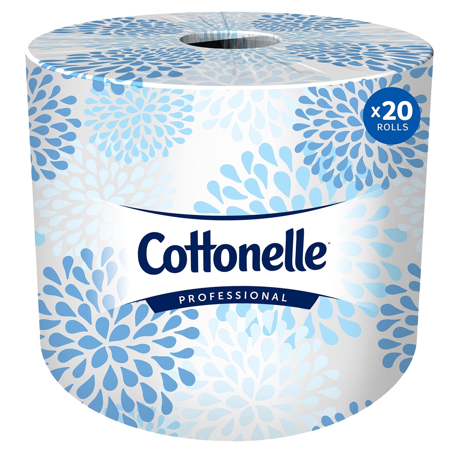Cottonelle Professional Standard Roll Toilet Paper, Bulk (13135), 2-Ply, White, Compact for Easy Storage (20 Rolls of 451 Sheets, 9,020 Sheet Total)