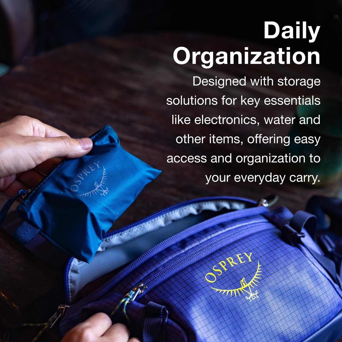 Osprey Transporter Commuter Waist Pack, Pine Leaf