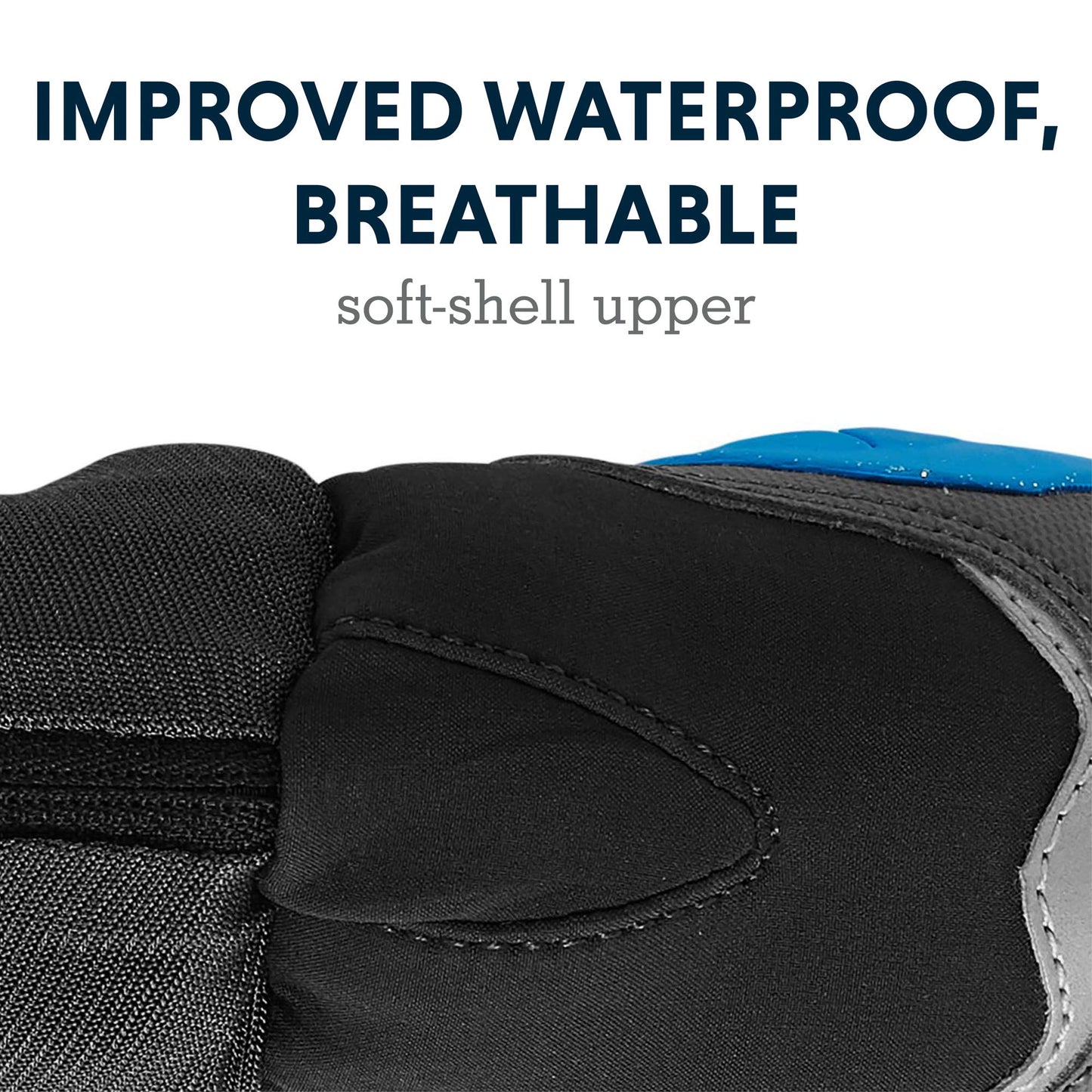 Ruffwear, Polar Trex Dog Boots, Ultimate Winter Paw Protection, Insulated Grip & Anti-Snow Gaiter for Extreme Cold Adventures, Obsidian Black, 1.75 in (2 Boots)