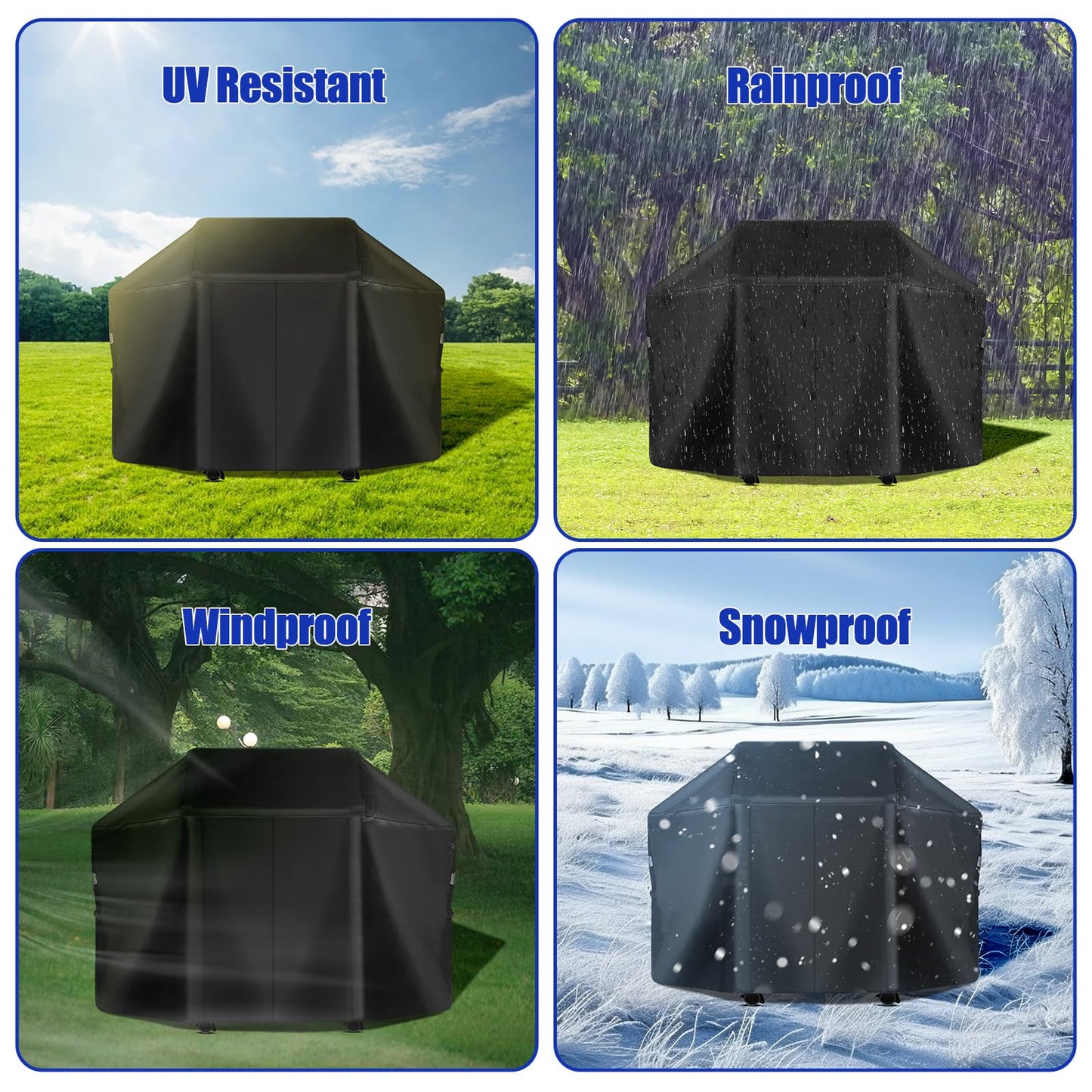 BBQ Grill Cover for Napoleon PRO Prestige 500 Series Grill Accessories Heavy Duty and Waterproof