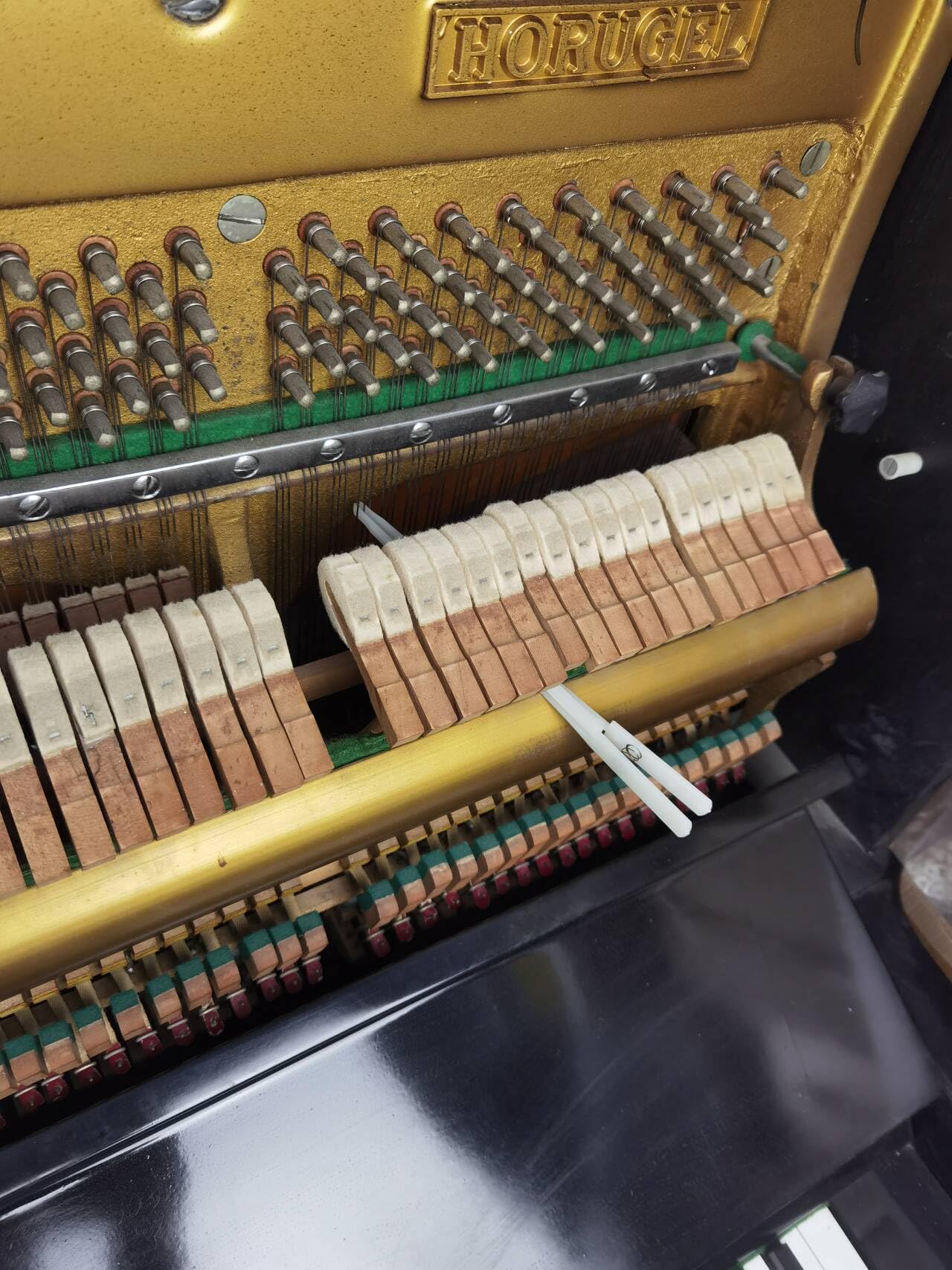 XUYIYUE Professional Piano Tuning Kit Piano Tuning Hammer and Mute kit Piano tuning Kit 12 pieces