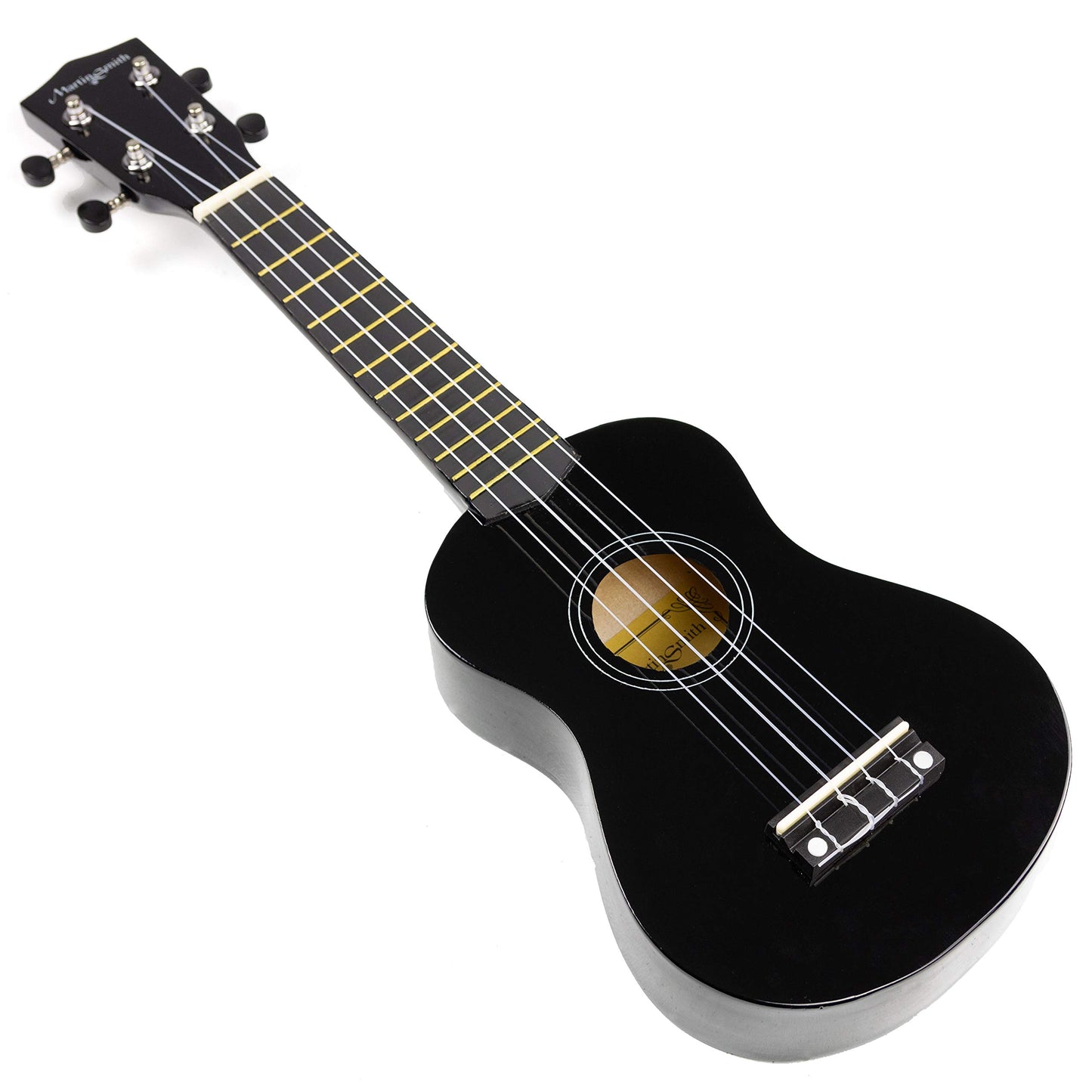 Martin Smith UK-222-BK Ukulele, Black