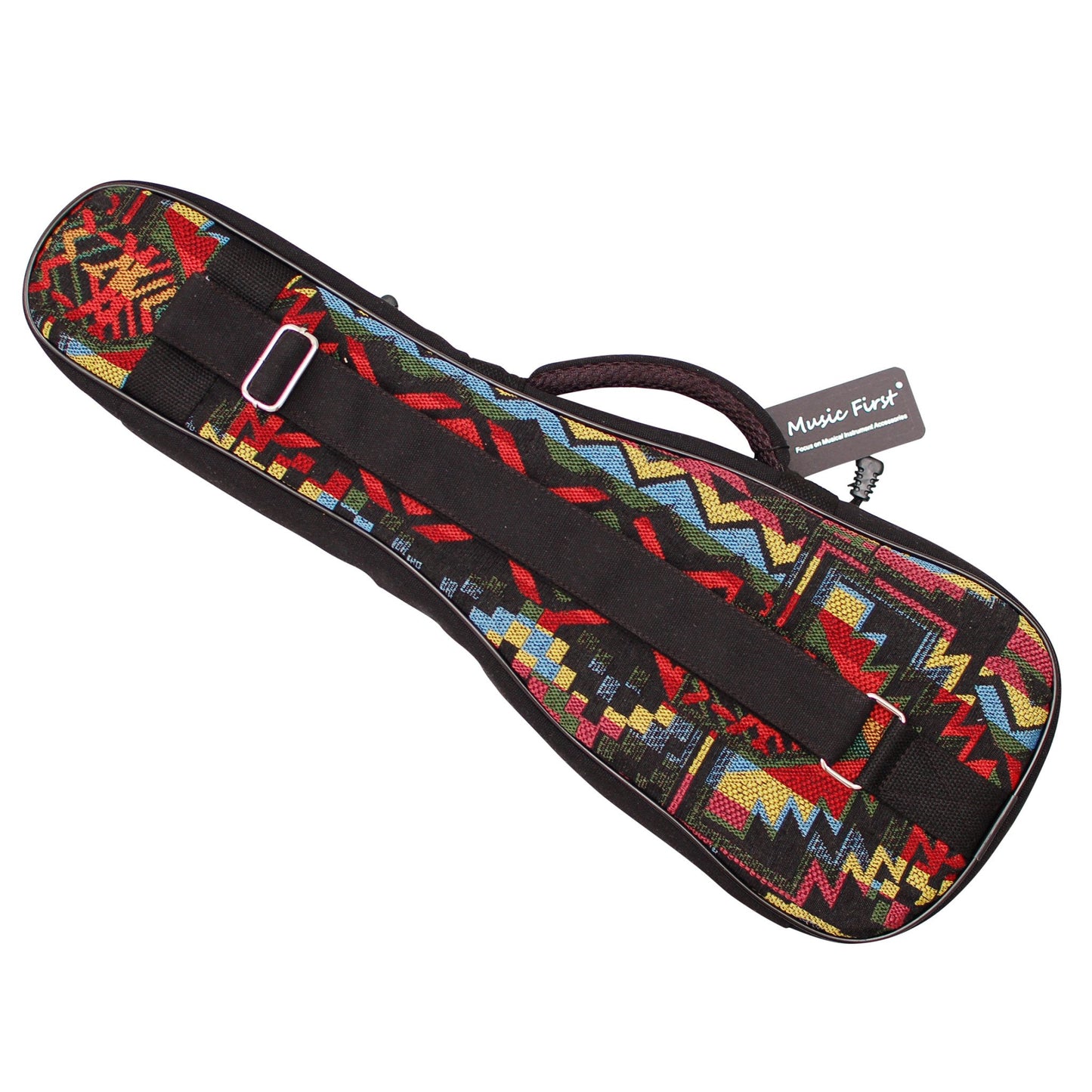 MUSIC FIRST Woven THE NATIVE Vintage Style Ukulele case ukulele bag ukulele gig bag (26~27 inch Tenor, The Native)