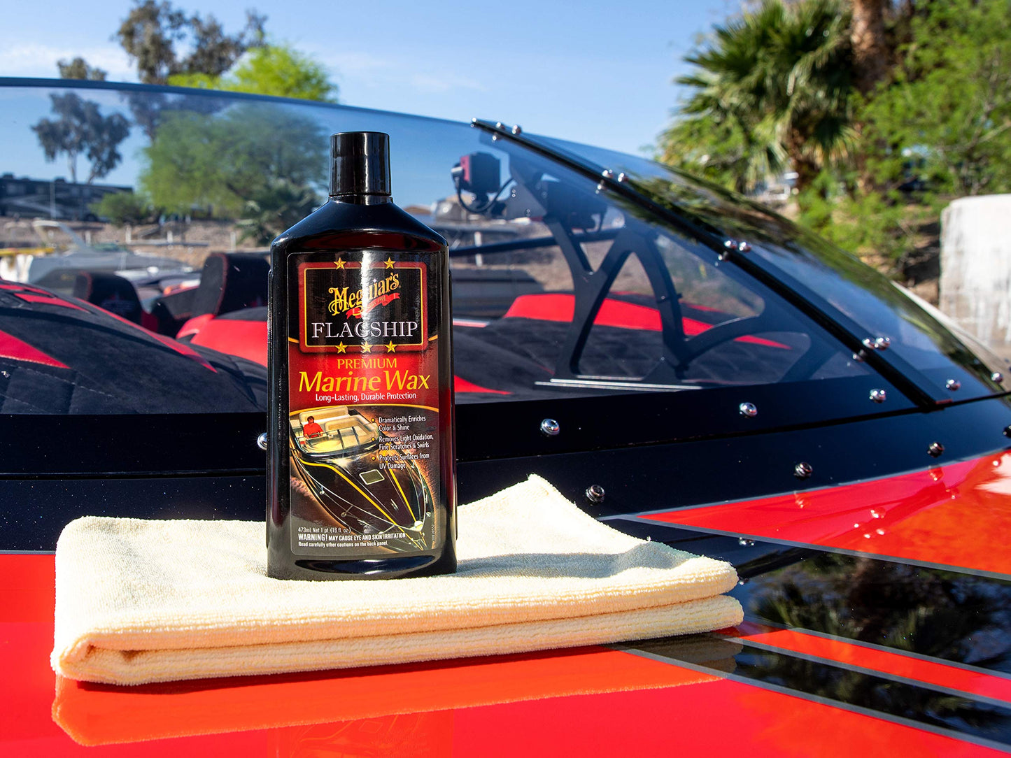 Meguiar's M6316 Flagship Premium Marine Wax, 16 oz
