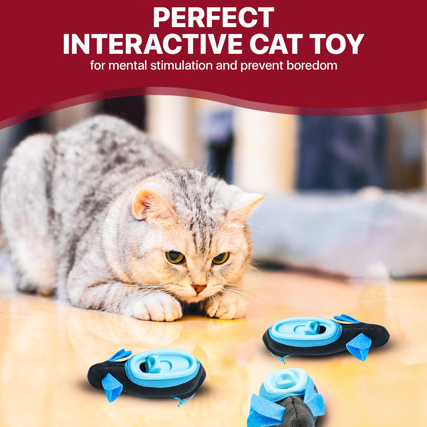 Ethical Pet Products 68000719: Cat Feeder Indoor Hunting