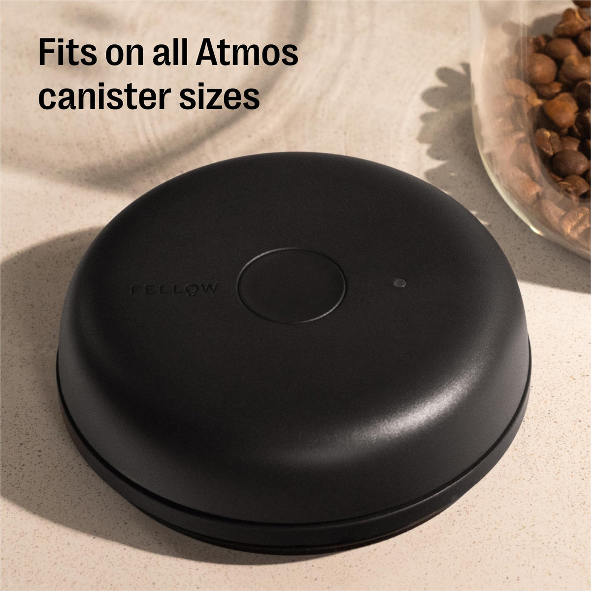 Fellow Electric Atmos Lid - Automatically Sealing Lid - Compatible With All Atmos Vacuum Coffee Canisters