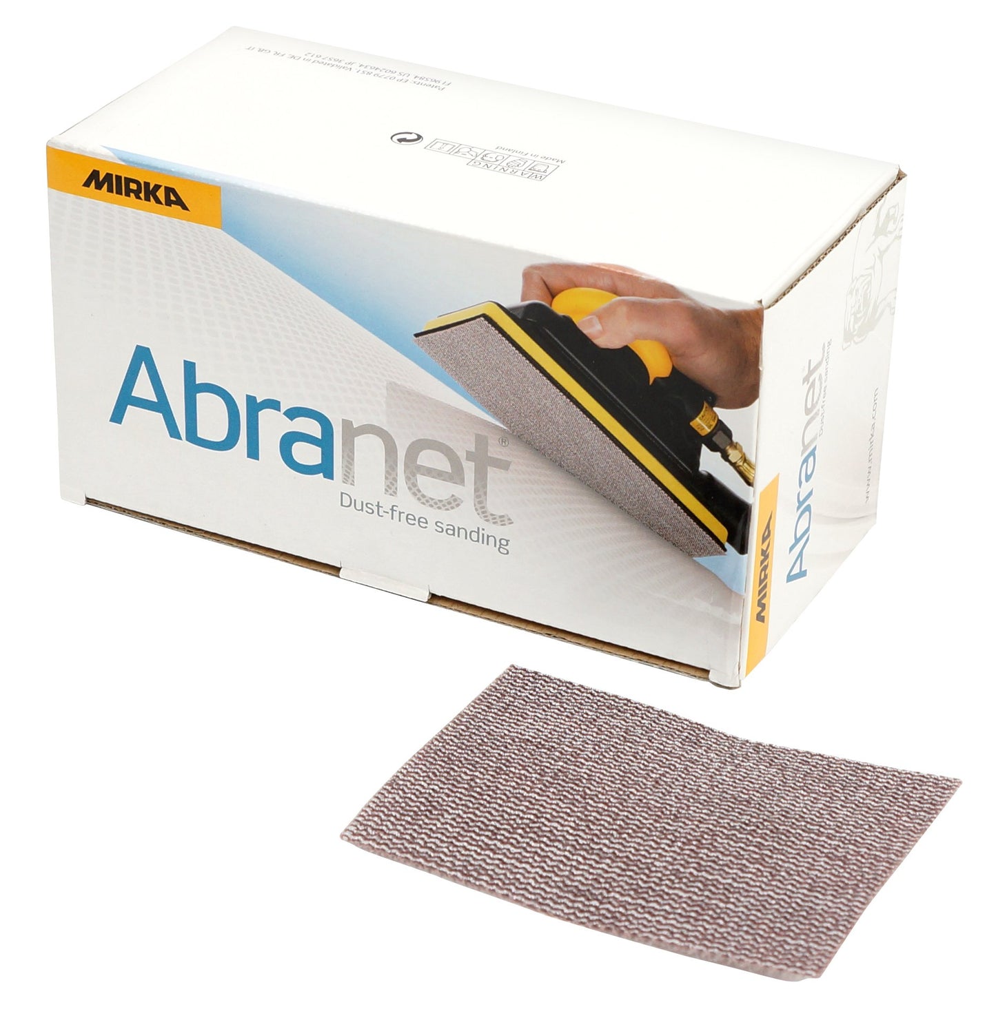 Mirka 9A-129-320 3 X 4-Inch 320 Grit Mesh Abrasive Dust Free Sanding Sheets, Box of 50 Sheets