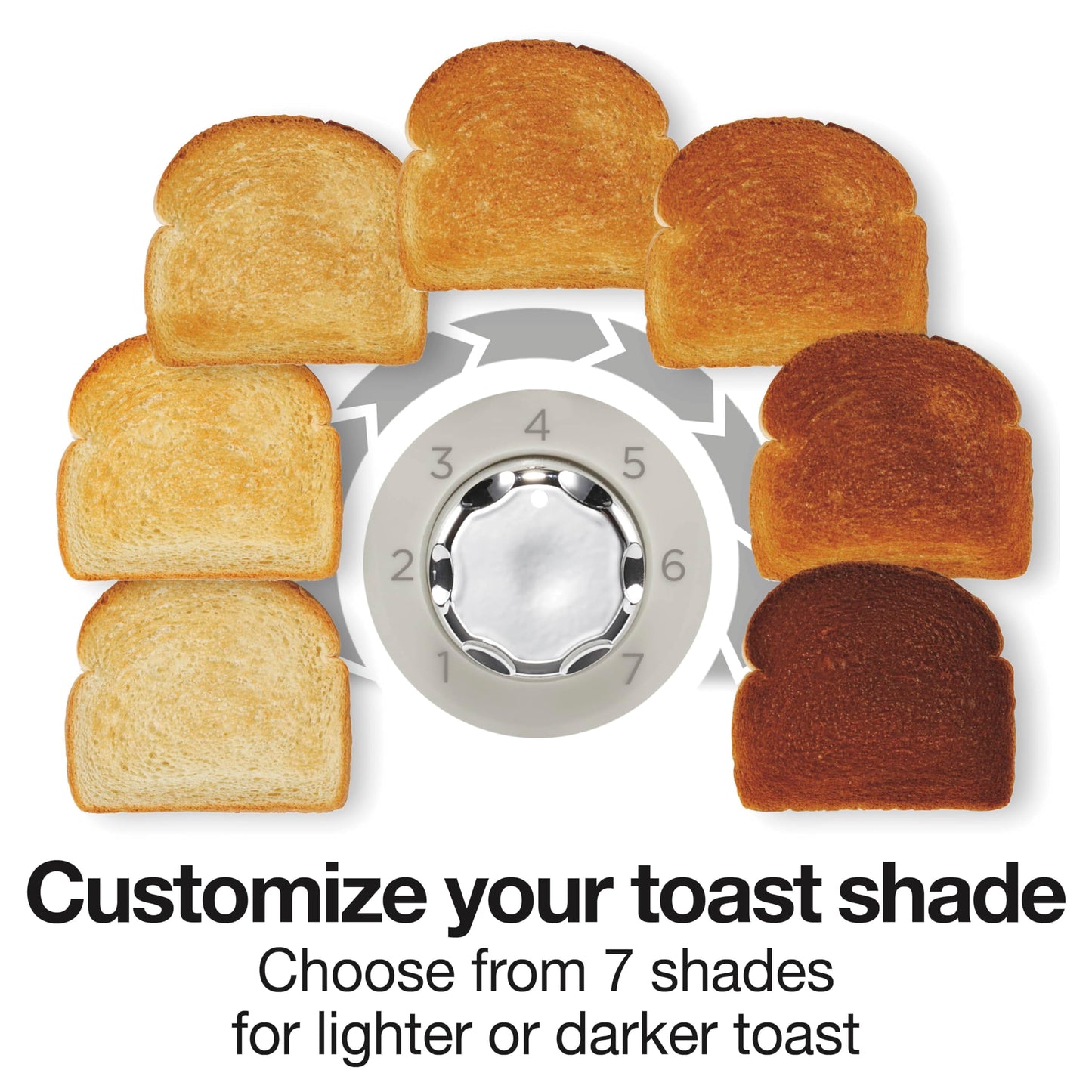 Proctor Silex 2-Slice Toaster, Red, Wide-Slot Toaster with Bagel, Defrost and Cancel Buttons, 7 Shade Browning Control, Toast Boost, 22661