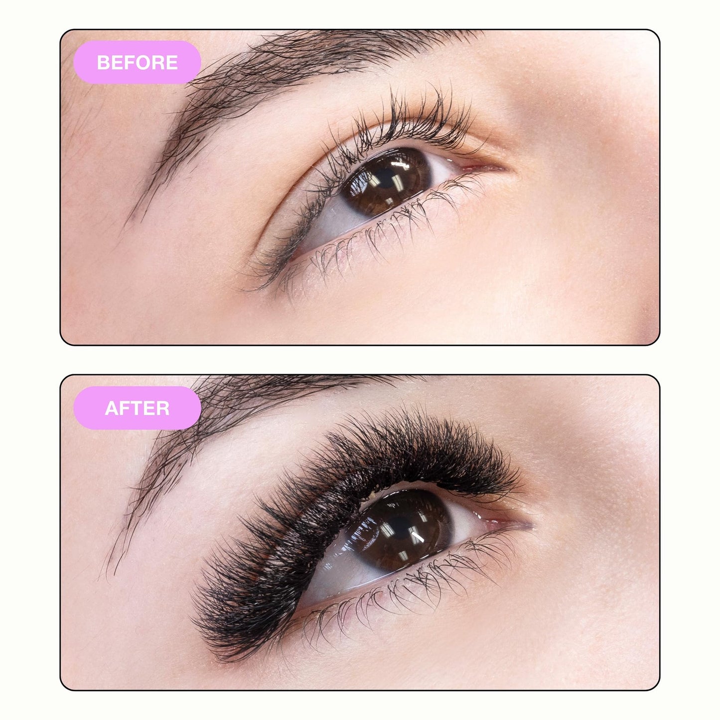 Curacoro Promade Mix 1500 Fans | Handmade Volume Eyelashes | Multi Selections From 5D To 12D | C CC D Curl | Thickness 0.03~0.1 mm | 9-18mm Length | Long Lasting | Easy Application
