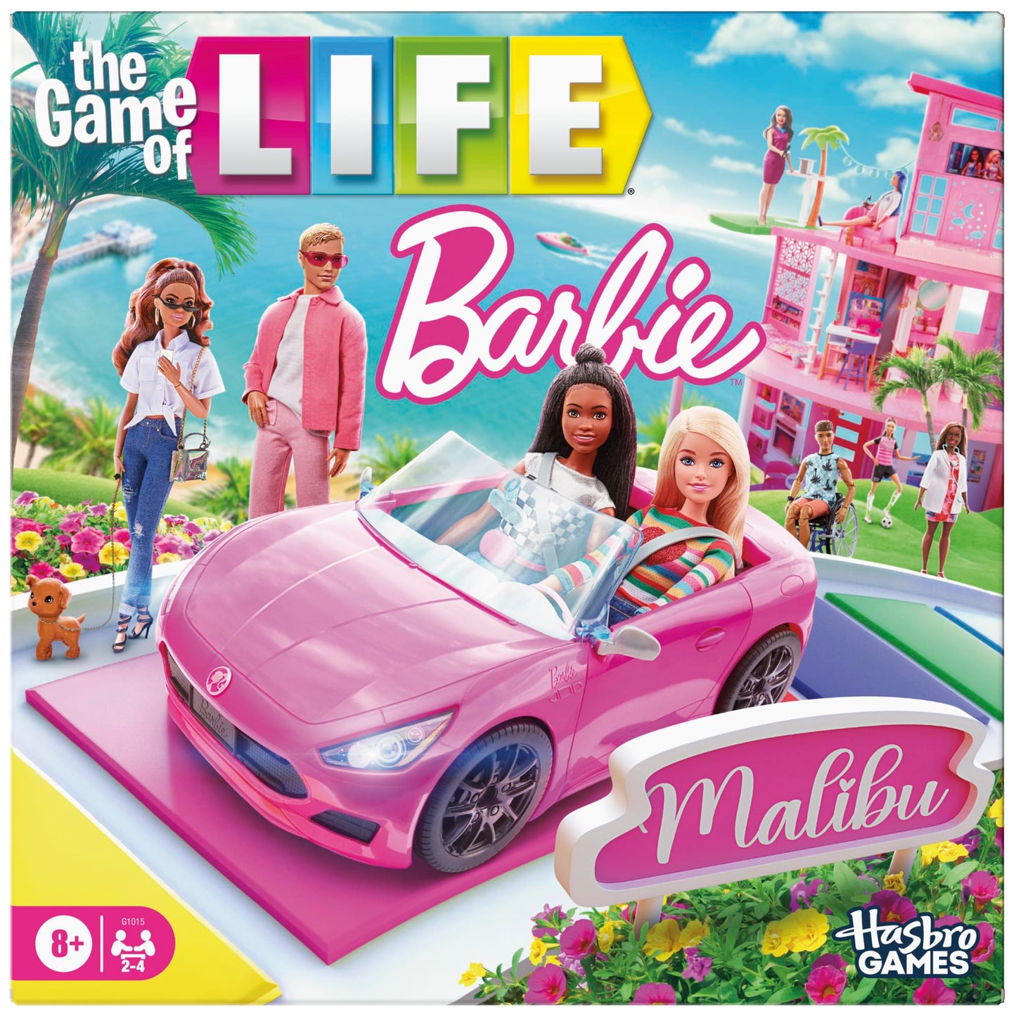 The Game of Life: Barbie Edition Board Game | Ages 8+ | 2 to 4 Players | Fun Family Games for Kids and Adults | Kids Gifts (Amazon Exclusive)