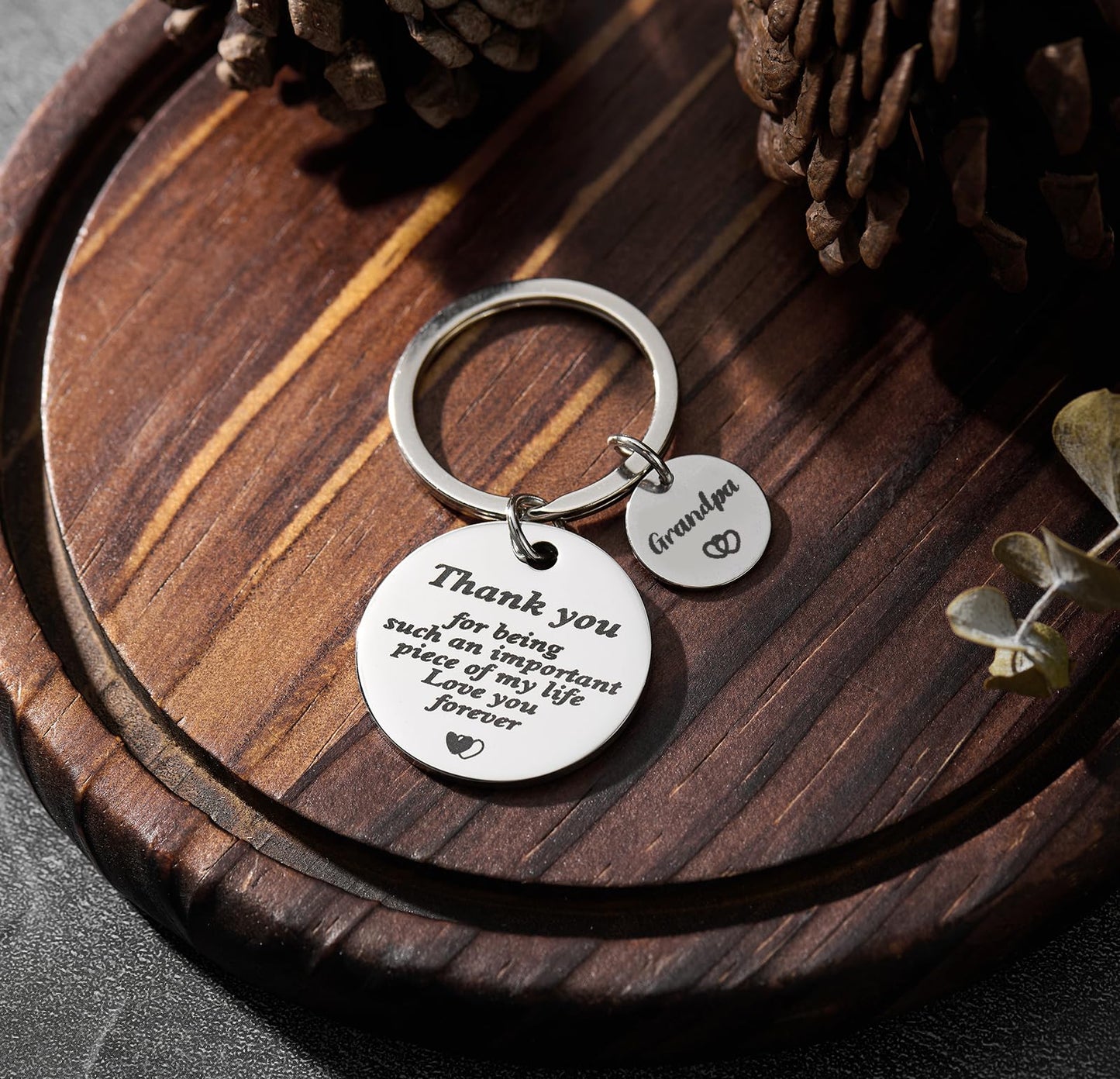 Grandpa Fathers Day Gift, Gifts for Grandpa from Grandkids, Birthday and Christmas Gifts, Black