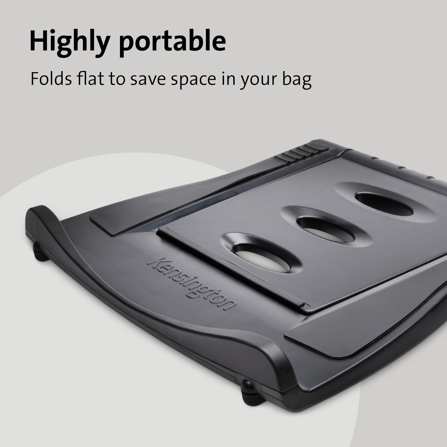Kensington SmartFit Easy Riser Laptop and Tablet Cooling Stand - Fits Wacom, iPad Pro and Other Tablets and laptops - Black (K52788WW), 12.8" x 11" x 1.6"