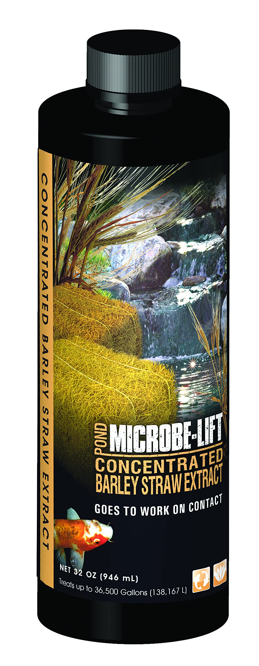 Microbe-Lift 32-Ounce Pond Concentrated Extract Barley Straw MLCBSE1L