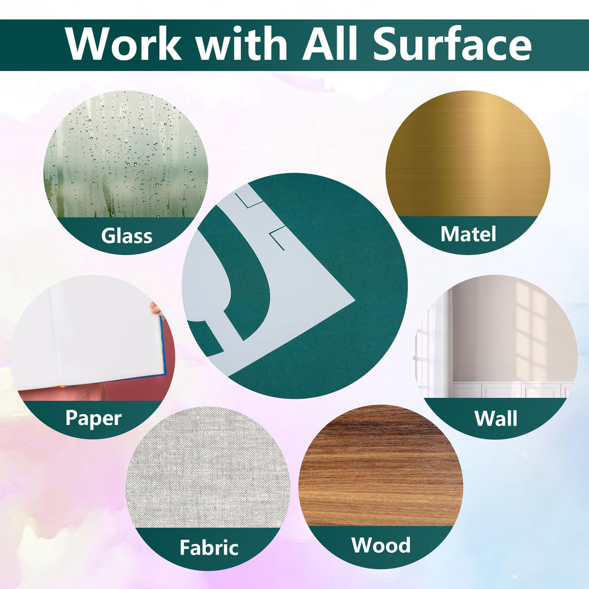 12 Inch Stencils ReusableTemplates Interlocking Stencil Kit Plastic Large Size Number Stencils for Wood Wall Paper Fabric Glass Signage DIY Art Projects