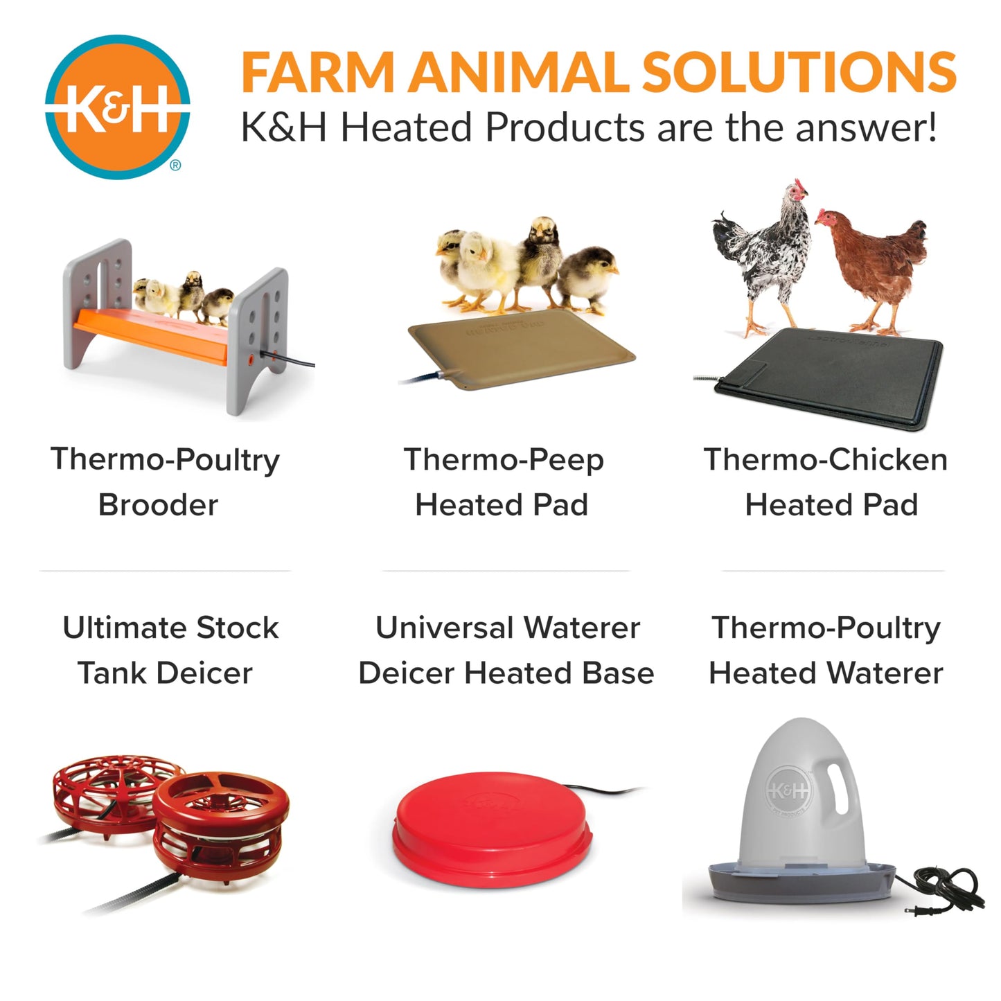 K&H Pet Products Thermo-Peep Heated Pad Tan 9"" x 12"" 25W