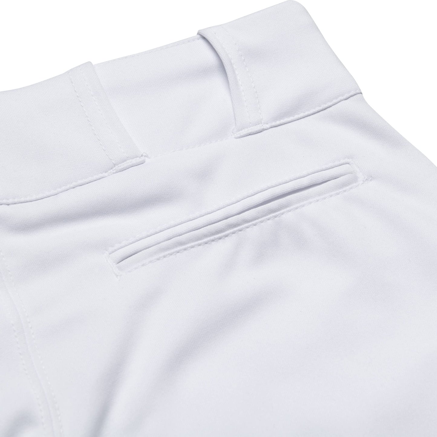 CHAMPRO Men's Triple Crown Open Bottom Baseball Pants White