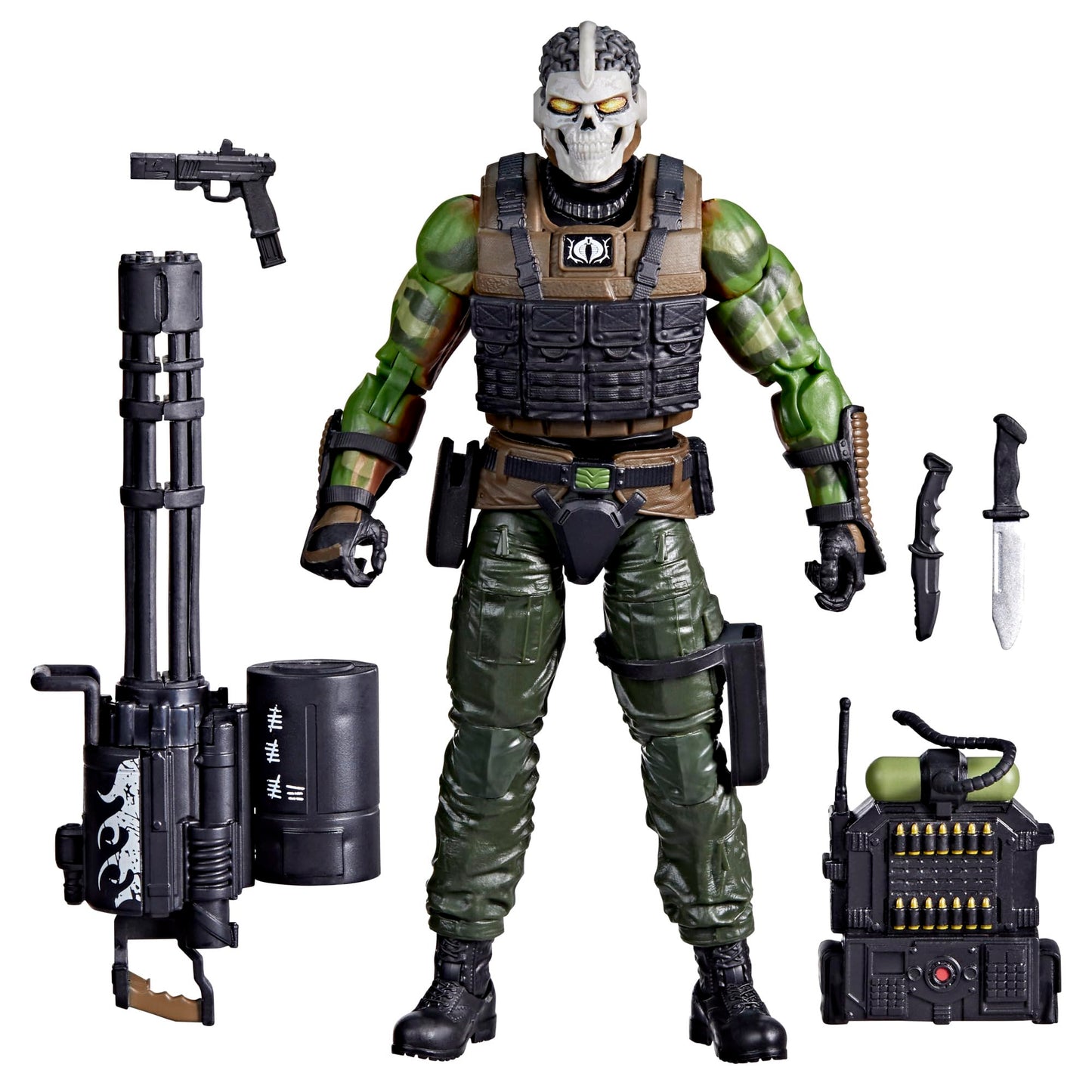 G.I. Joe Classified Series #176, Grim Viper, Collectible 6 Inch Action Figure with 5 Accessories