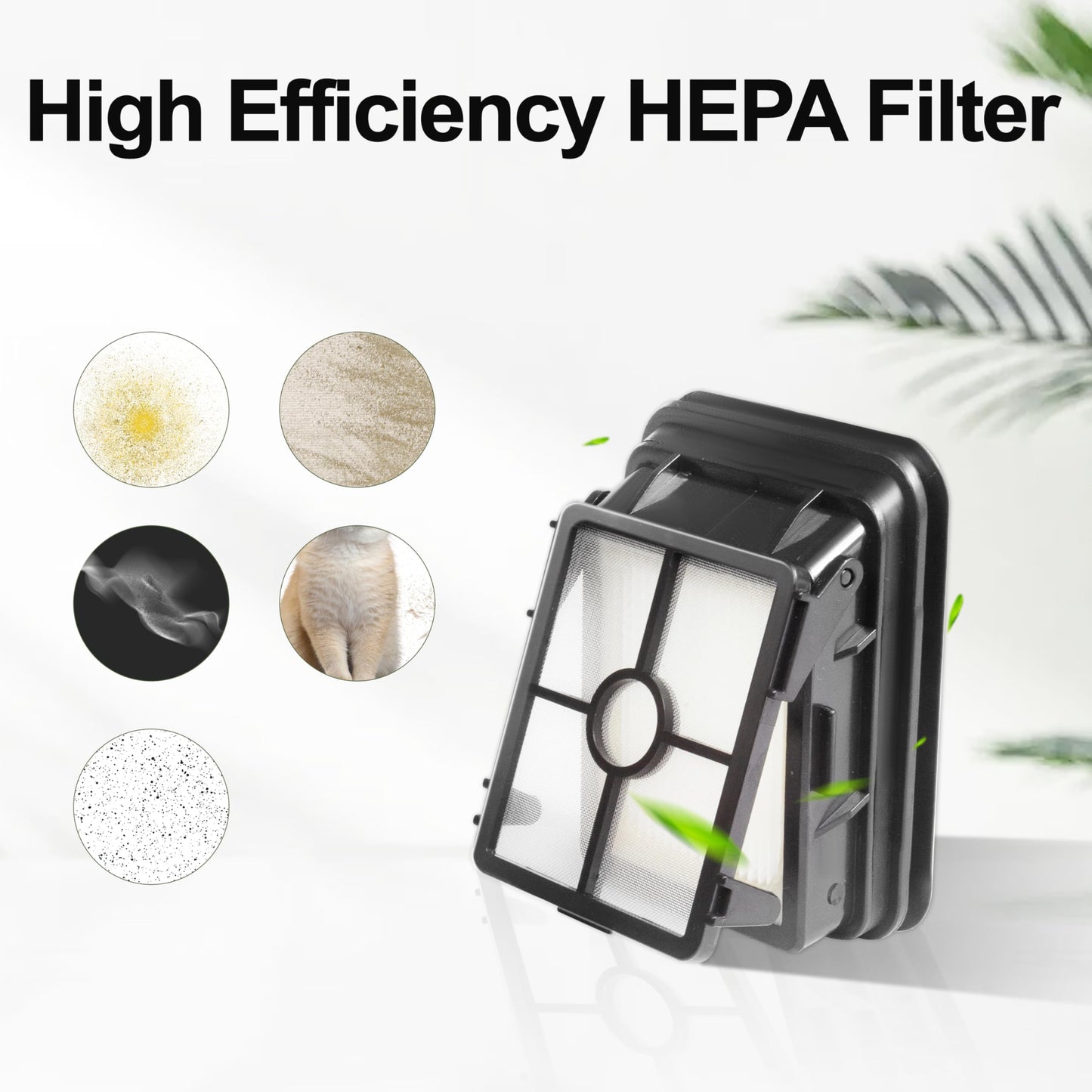 Replacement Brush Rolls & Filters for Bissell CrossWave Max 2554, 2554A, 2590, 2593 & HydroSteam 3515 Series, 3 Multi Surface Brush Rolls, 3 HEPA Filters, Compare to Part # 1618641 1608684