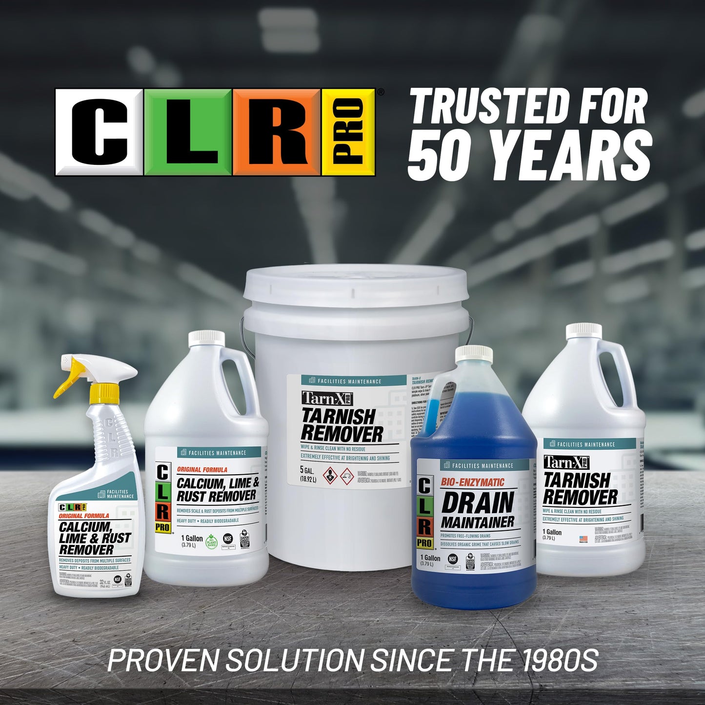 CLR Pro CL-4PRO Calcium, Lime and Rust Remover, 1 Gallon Bottle ( package may vary )