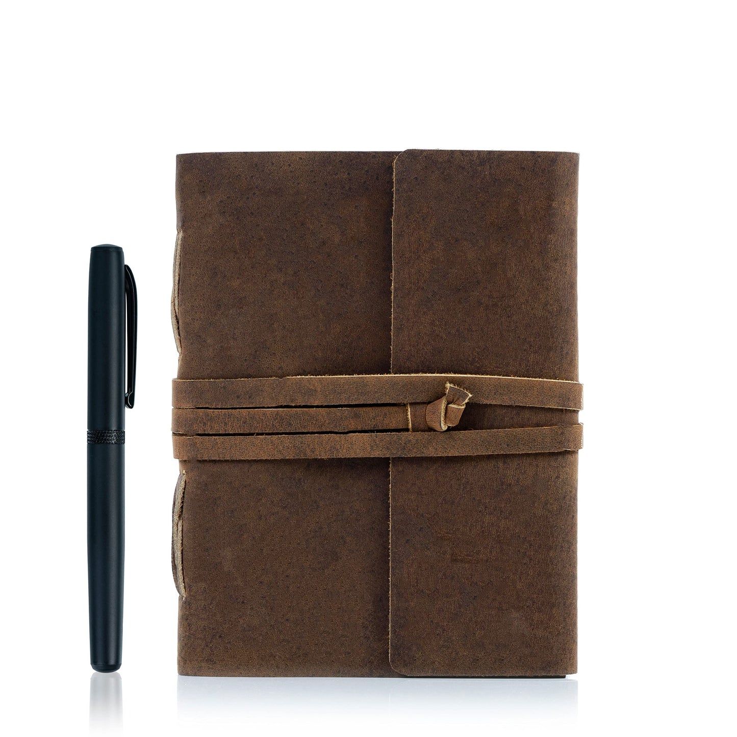 Leather Journal Lined Paper with luxury pen Handmade Leather Journal/Writing Notebook Diary/Bound Daily Notepad for Men & Women Medium, Writing pad Gift for Artist, Sketch