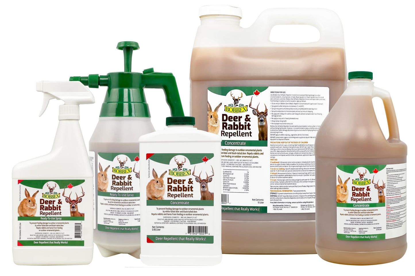 Bobbex Deer & Rabbit Repellent 0.95 Liter Concentrate
