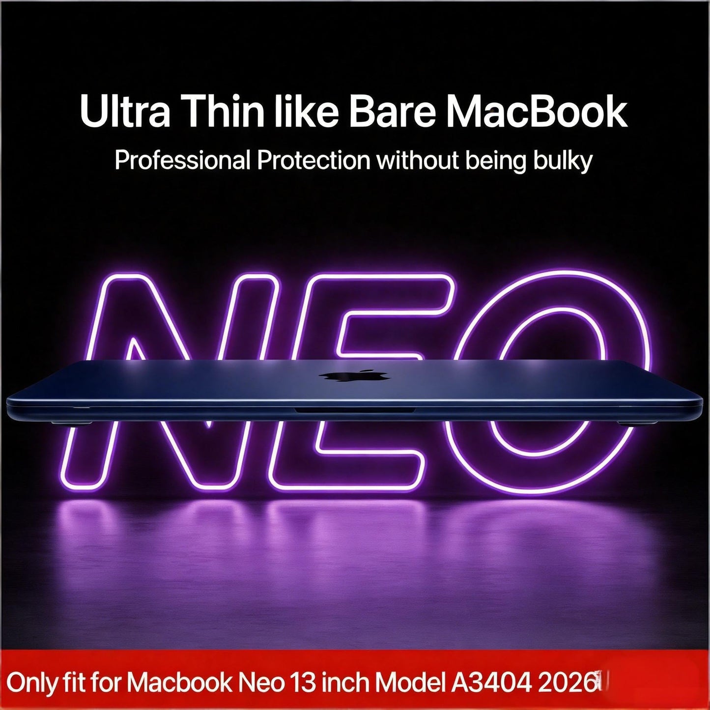 Se7enline for MacBook Neo Case 13 Inch 2026 with A18 Pro Chip Model A3404, Blue Hard Shell with Keyboard Cover, Lightweight Scratch & Fingerprint Resistant for Travel Office Daily Use, Matte Indigo