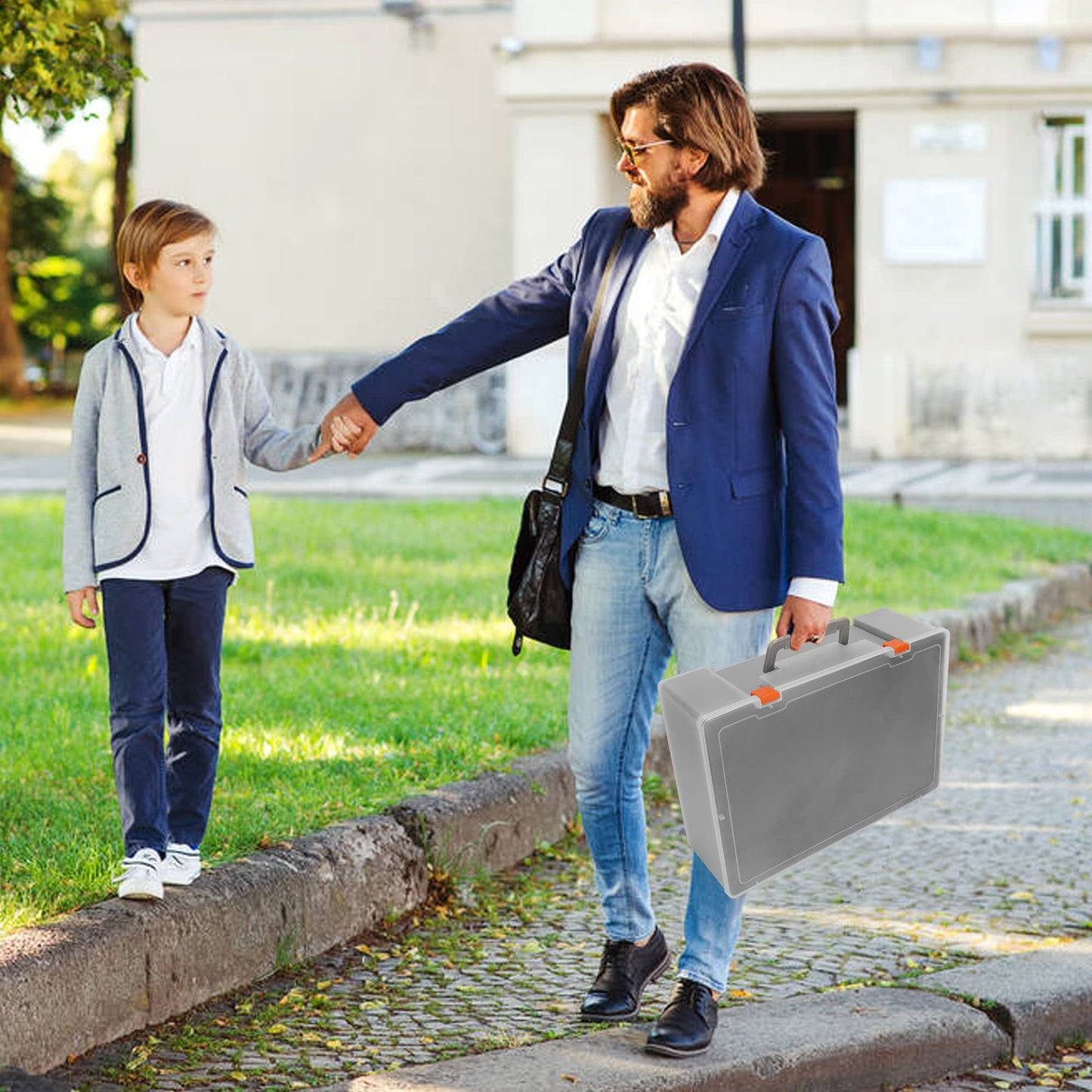 Brappo Miniature Storage Sturdy Carrying Figure Case -108 Slot Figurine Minature Carrying Case,Compatible with Warhammer 40k, Dungeons & Dragons and More.(Transparent